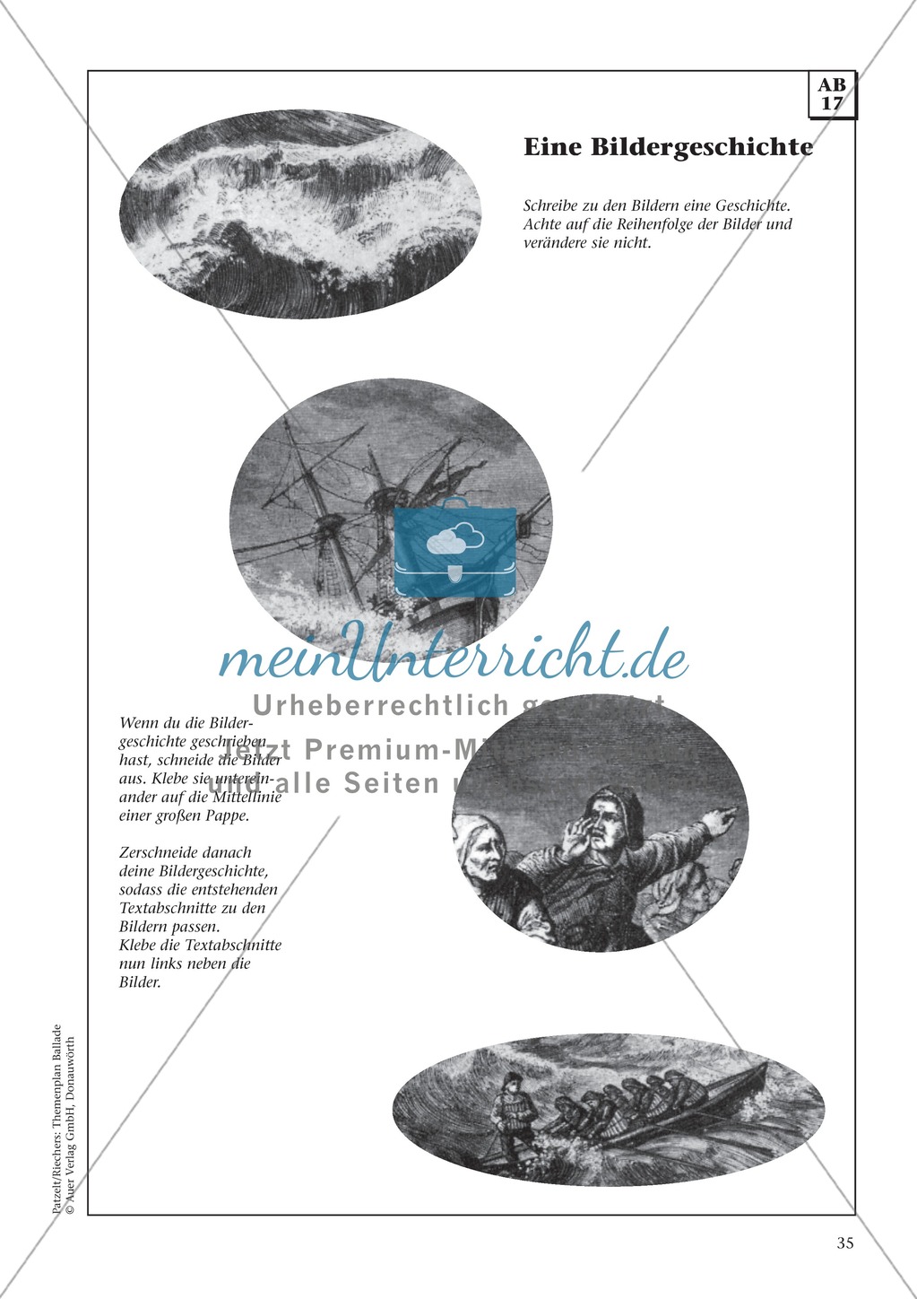 Fontanes "John Maynard": Balladentext und Aufgaben Preview 5