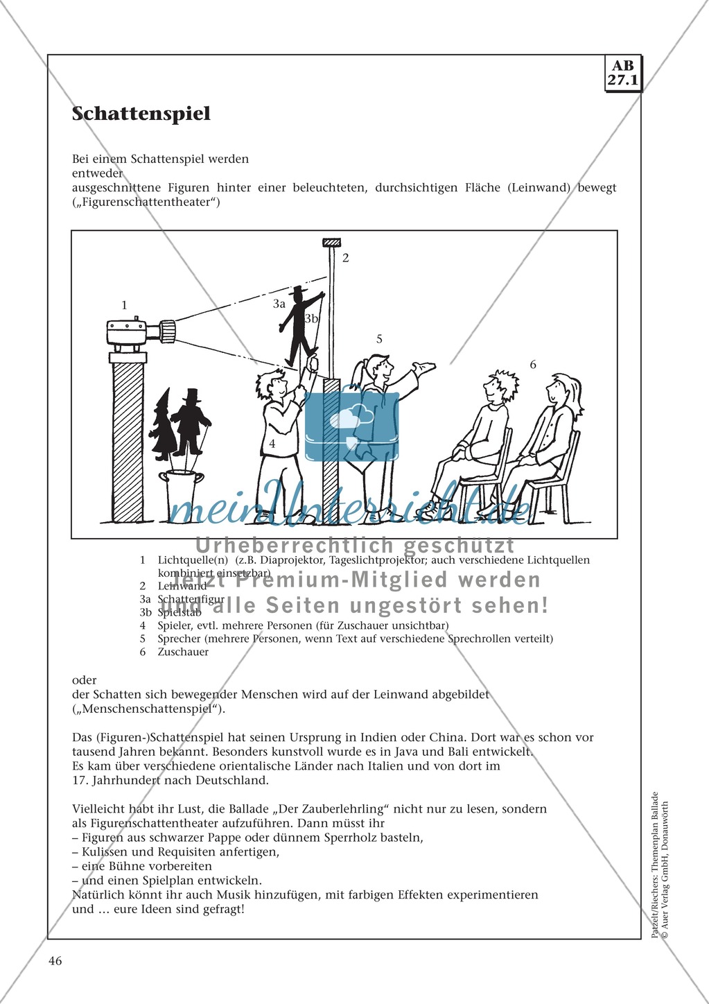 Balladen im Deutschunterricht: Themenplan inkl. Material (komplett) Preview 33