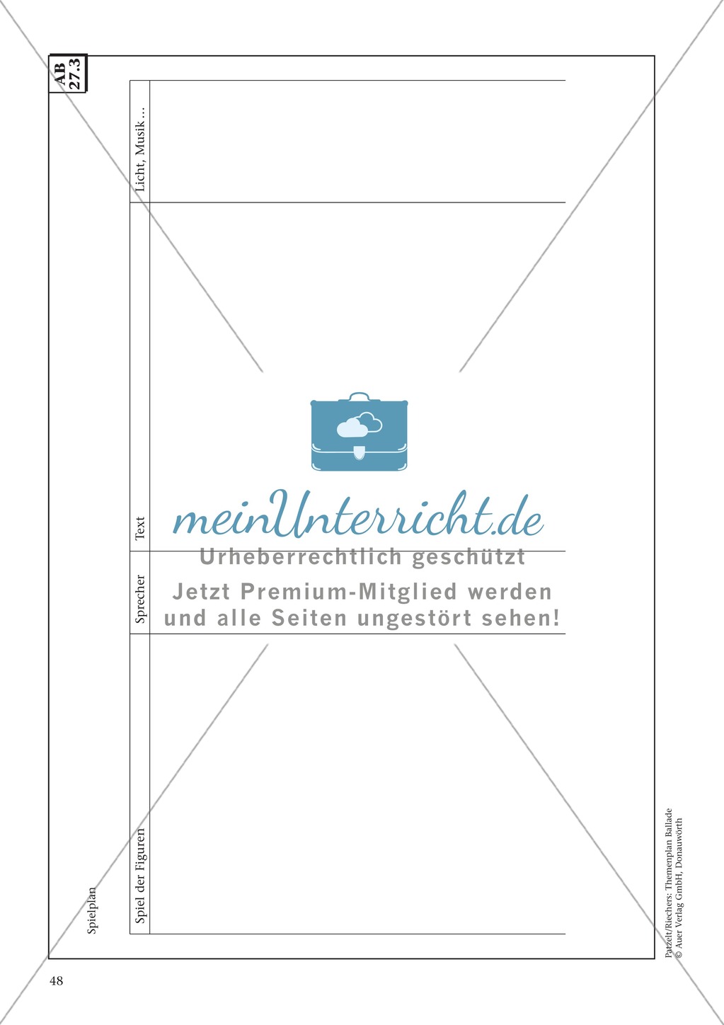 Balladen im Deutschunterricht: Themenplan inkl. Material (komplett) Preview 35