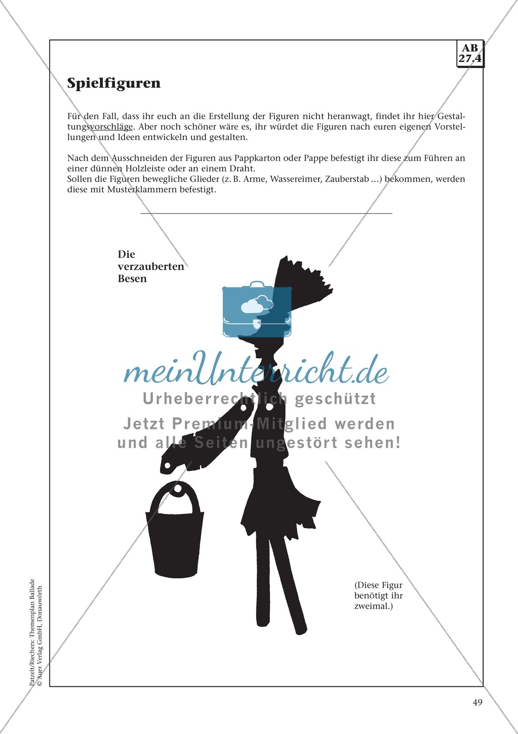 Balladen im Deutschunterricht: Themenplan inkl. Material (komplett) Preview 36