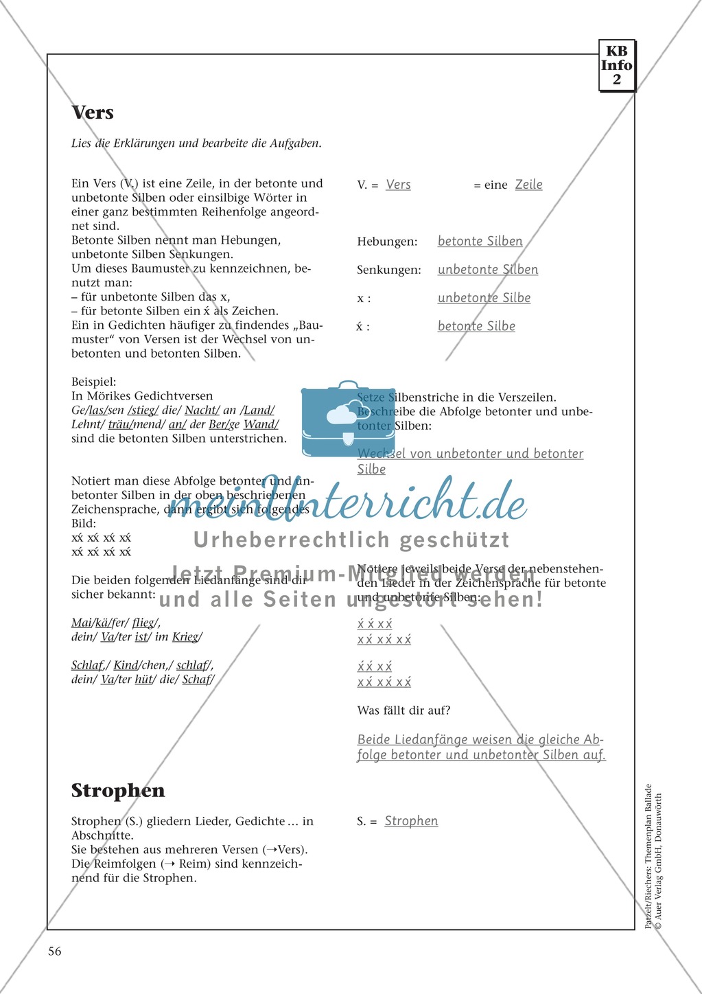 Balladen im Deutschunterricht: Themenplan inkl. Material (komplett) Preview 43
