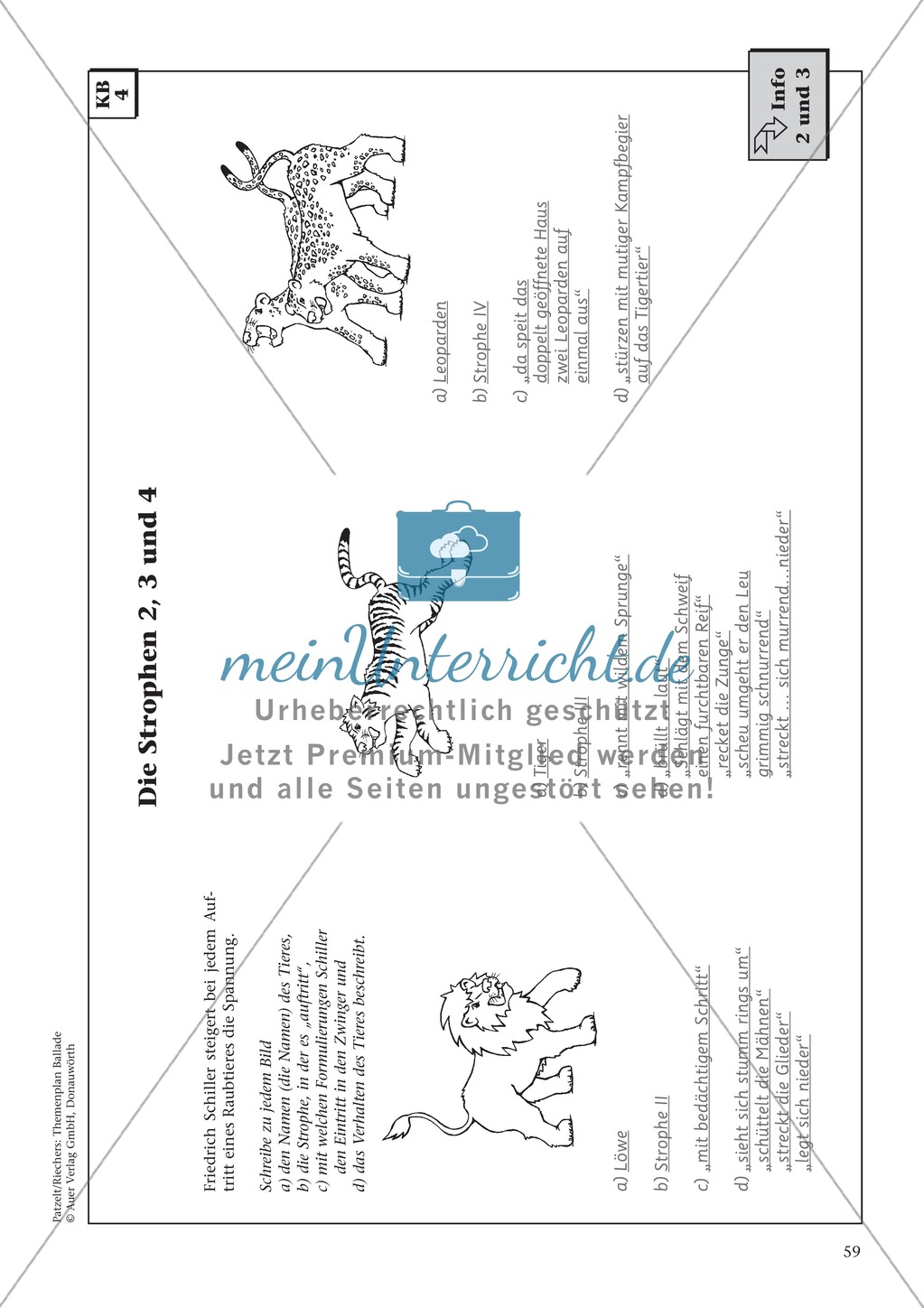 Balladen im Deutschunterricht: Themenplan inkl. Material (komplett) Preview 46