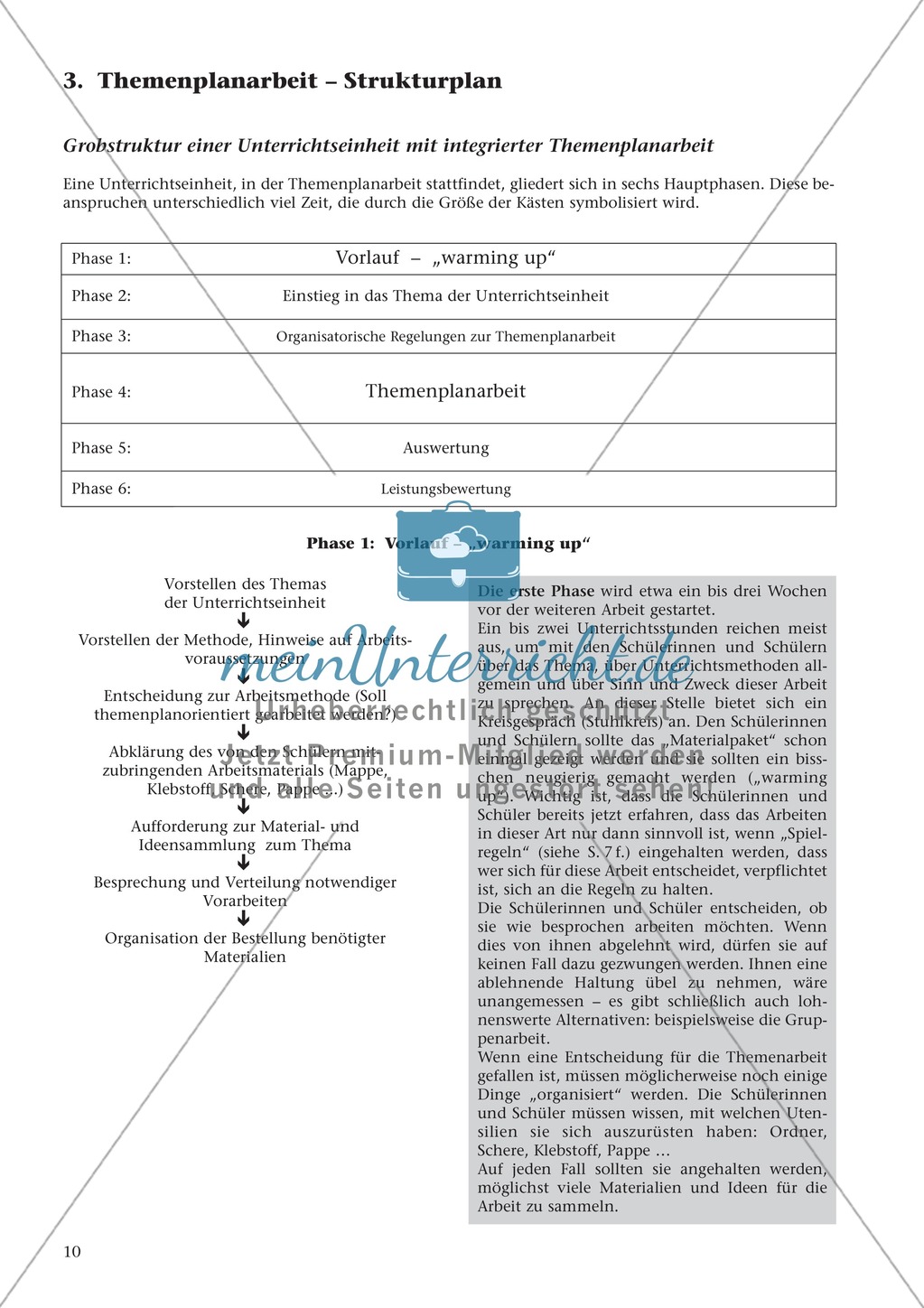 Offener Unterricht und Themenplanarbeit: fachdidaktischer Beitrag Preview 7