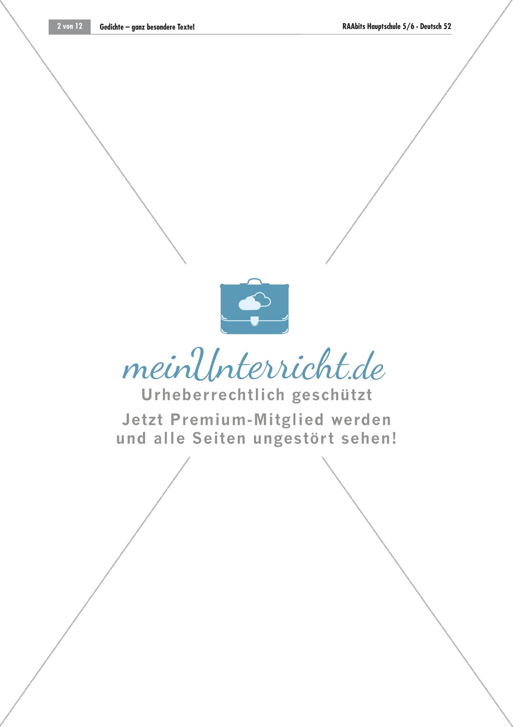 Unterrichtseinheit kennenlernen