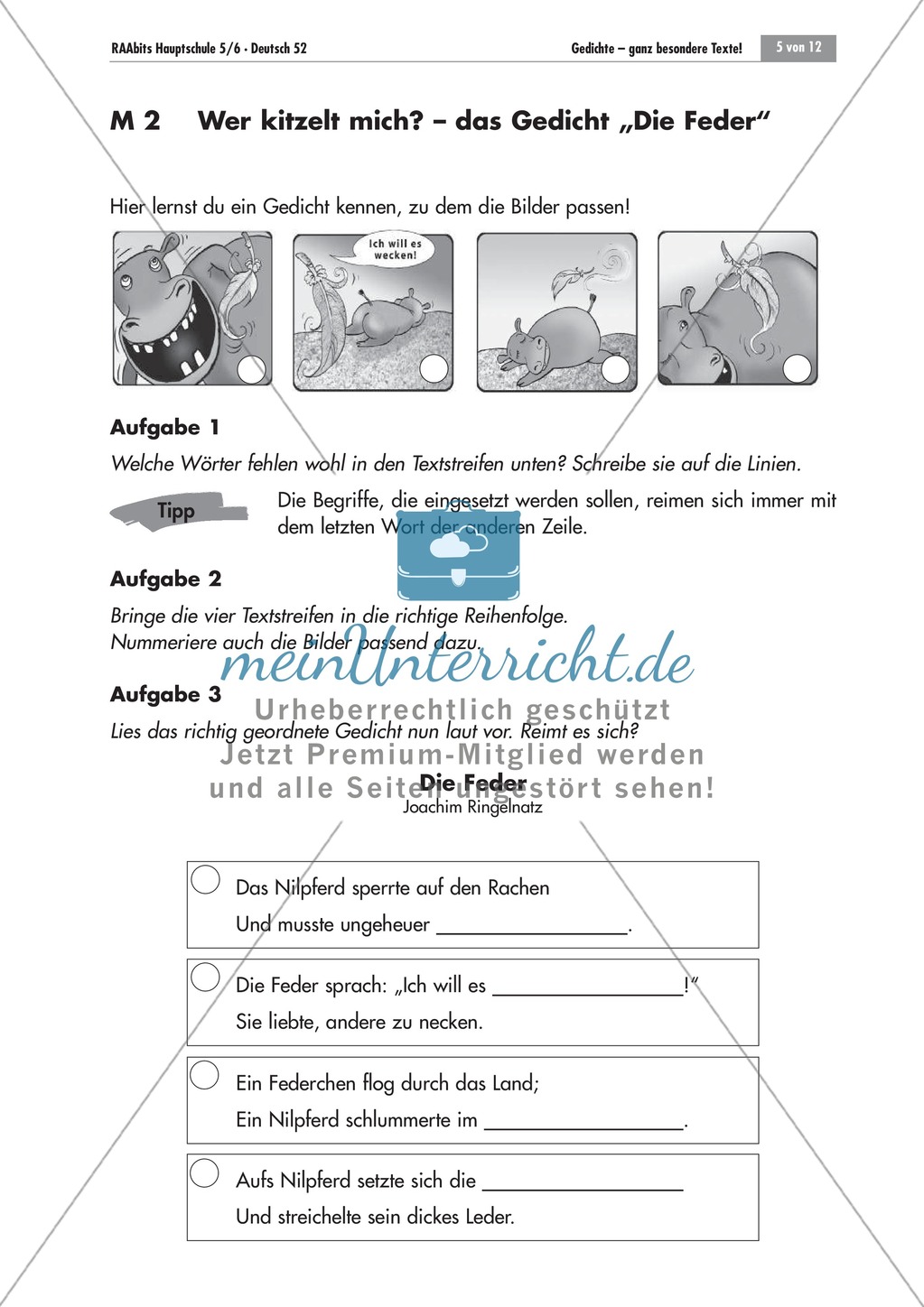 Unterrichtseinheit kennenlernen