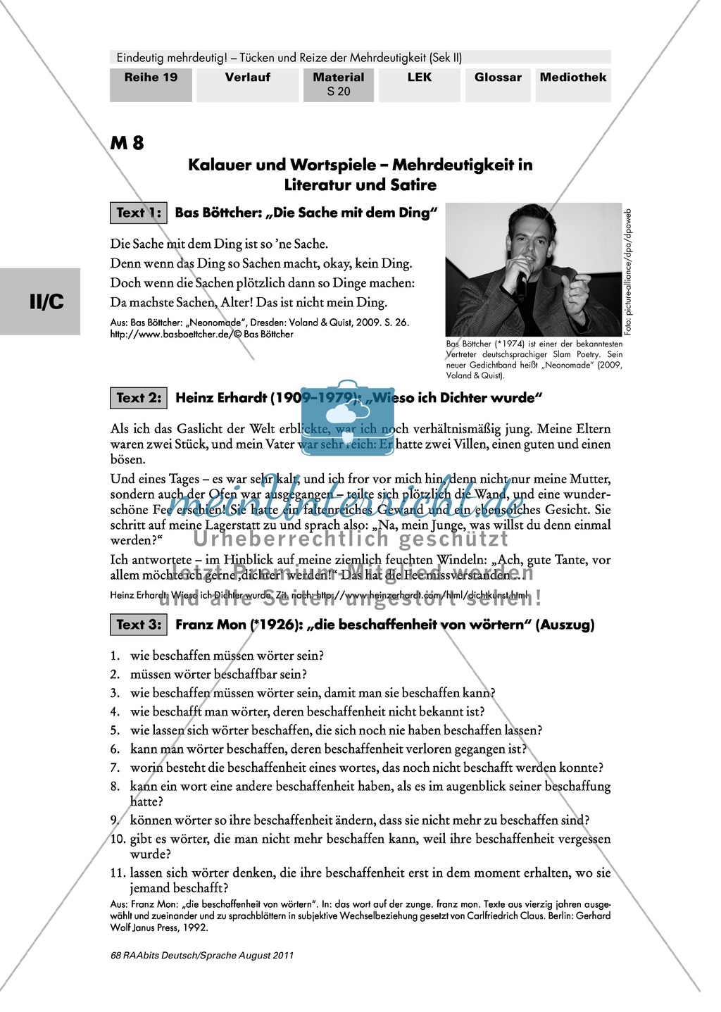 Mehrdeutigkeit: Gesamtes Material Preview 28