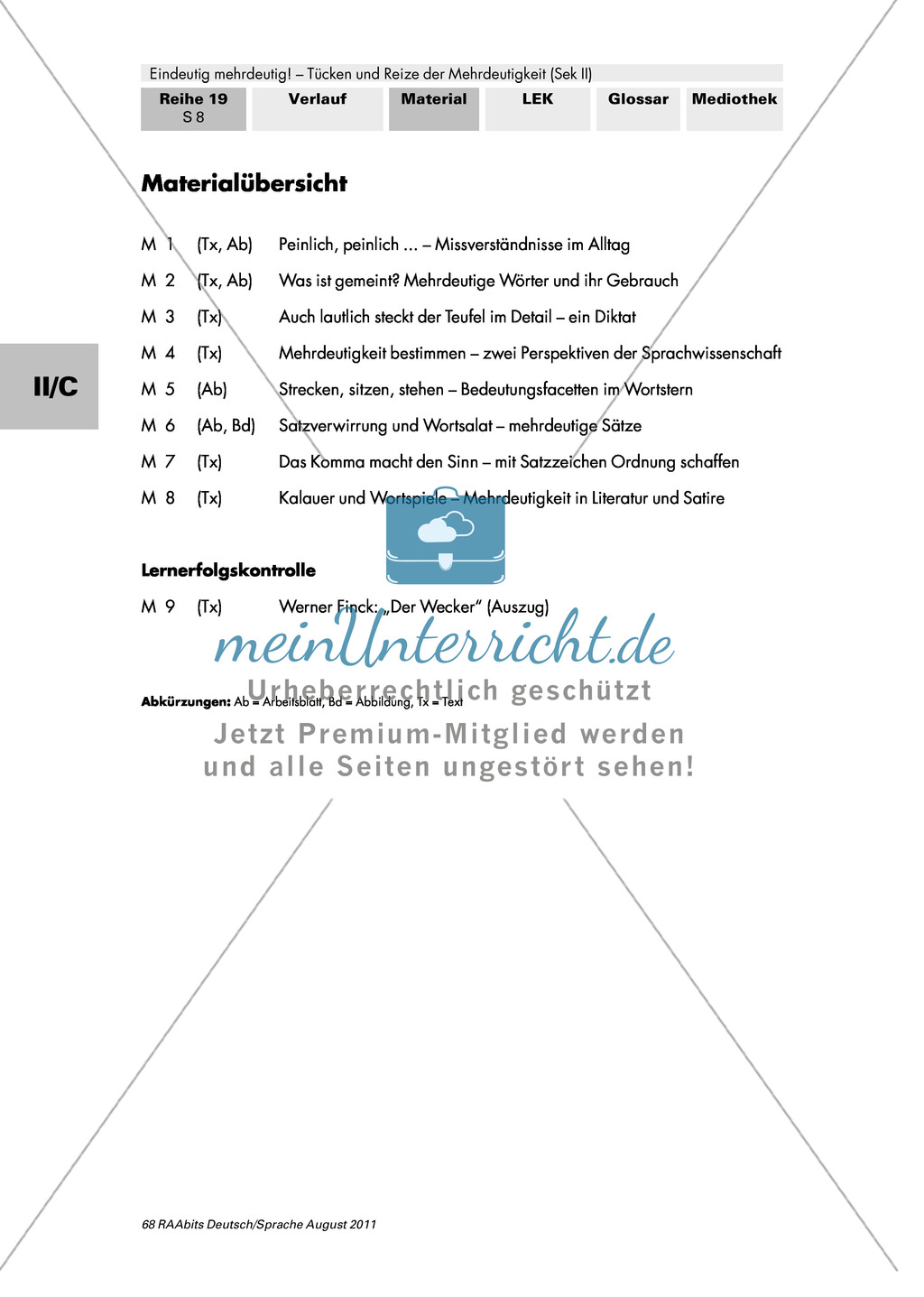 Mehrdeutigkeit: Gesamtes Material Preview 8