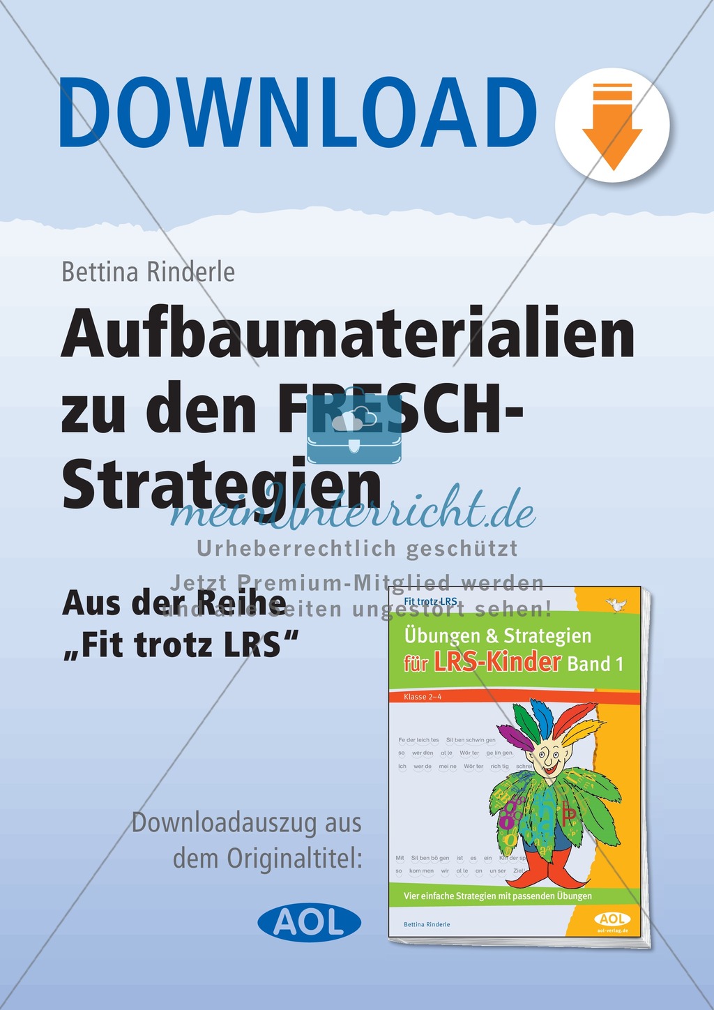 Aufbaumaterialien zu den FRESCH-Strategien: Gesamtes Material Preview 1