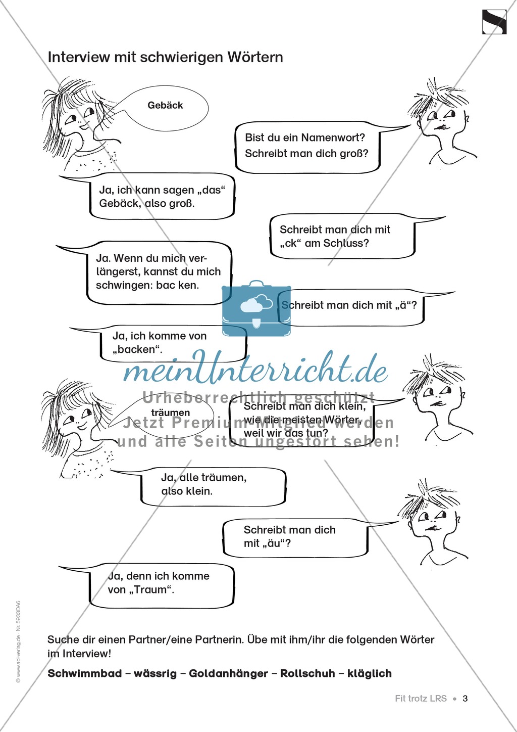 Aufbaumaterialien zu den FRESCH-Strategien: Gesamtes Material Preview 4
