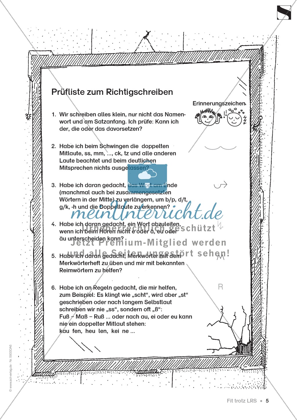 Aufbaumaterialien zu den FRESCH-Strategien: Gesamtes Material Preview 6