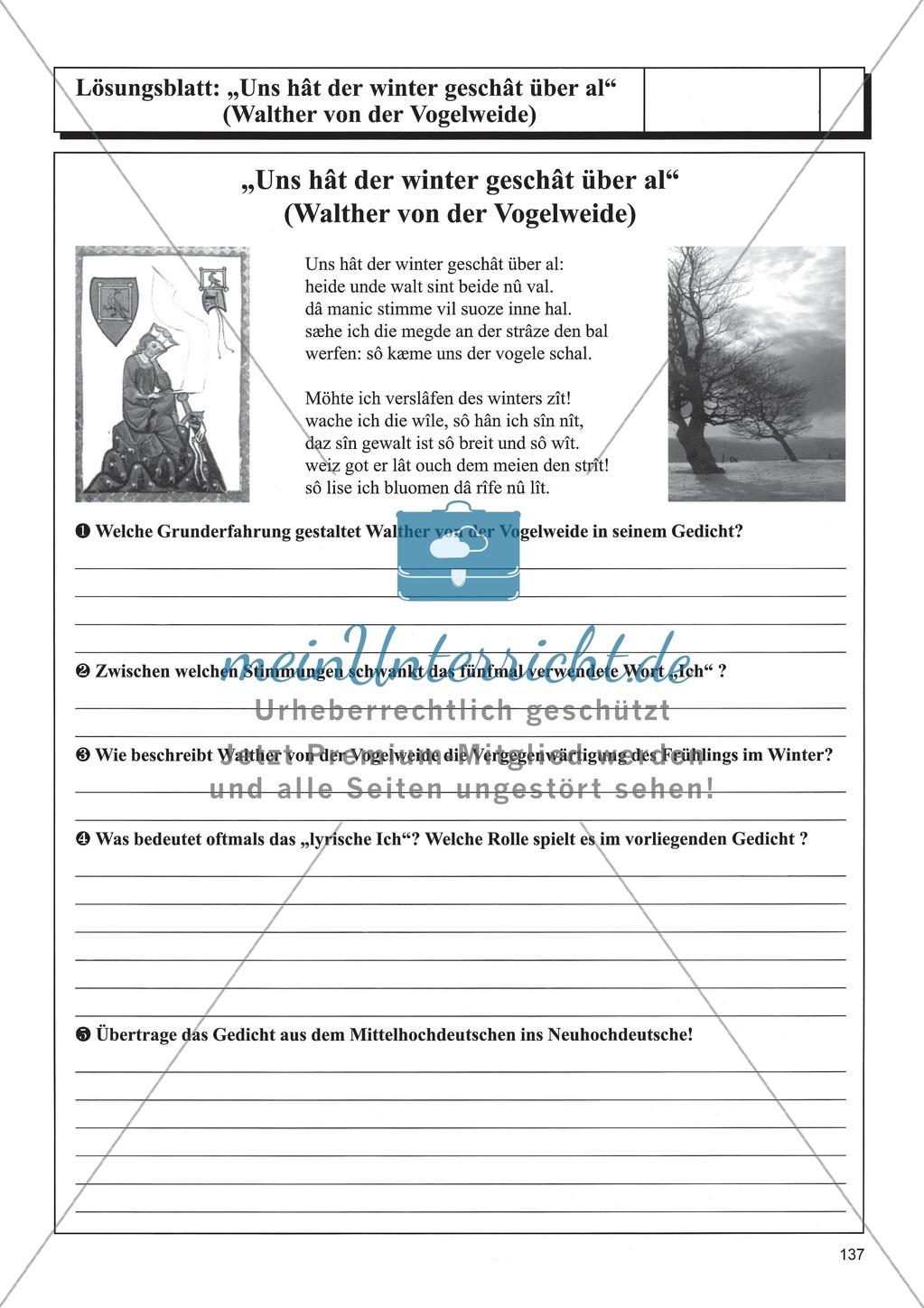 Walther von der Vogelweide