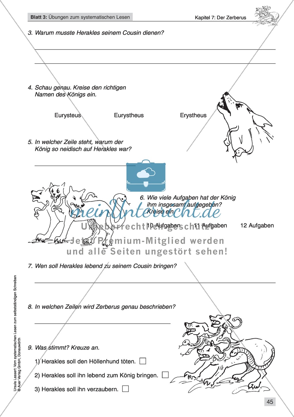 Vom systematischen Lesen zum selbstständigen Schreiben: Texte von Fabelwesen Preview 43