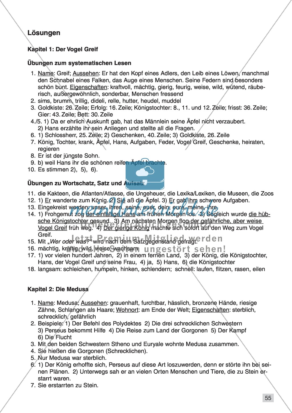 Vom systematischen Lesen zum selbstständigen Schreiben: Texte von Fabelwesen Preview 53