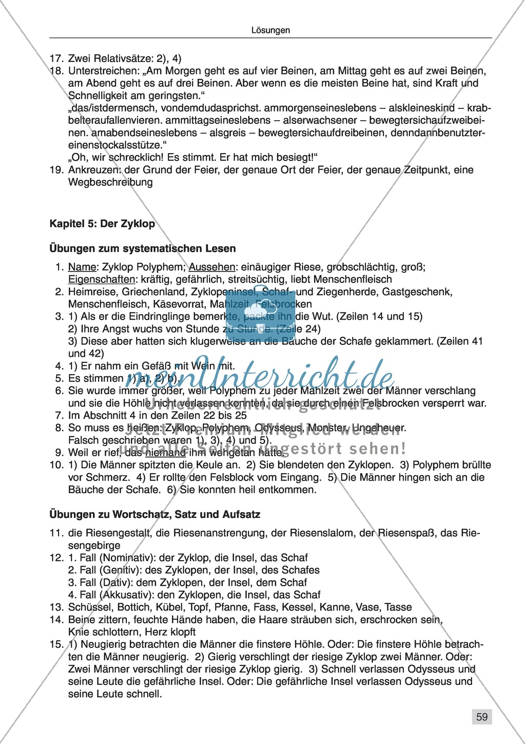 Vom systematischen Lesen zum selbstständigen Schreiben: Texte von Fabelwesen Preview 57