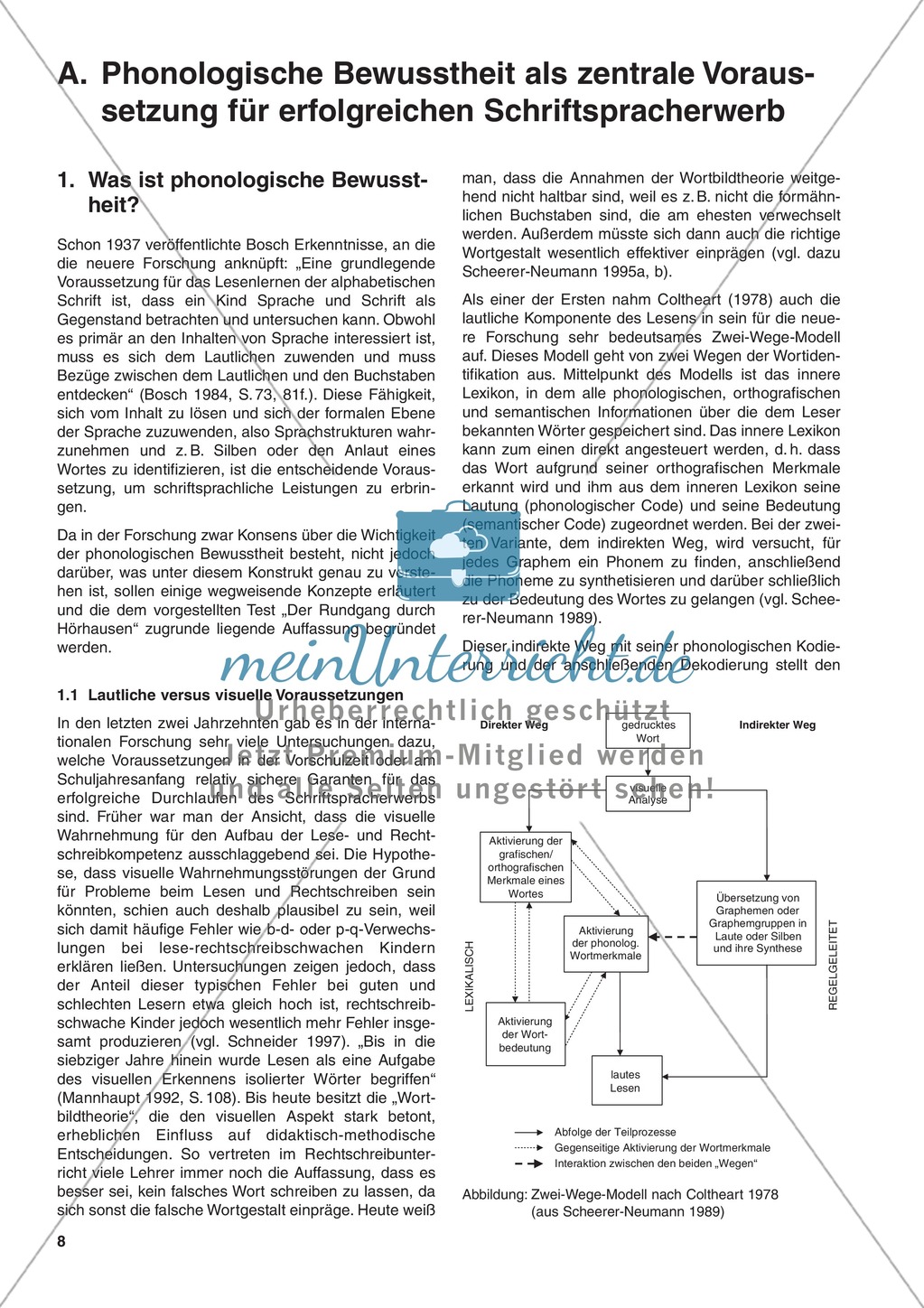 Was ist phonologische Bewusstheit?: Informationstext Preview 1