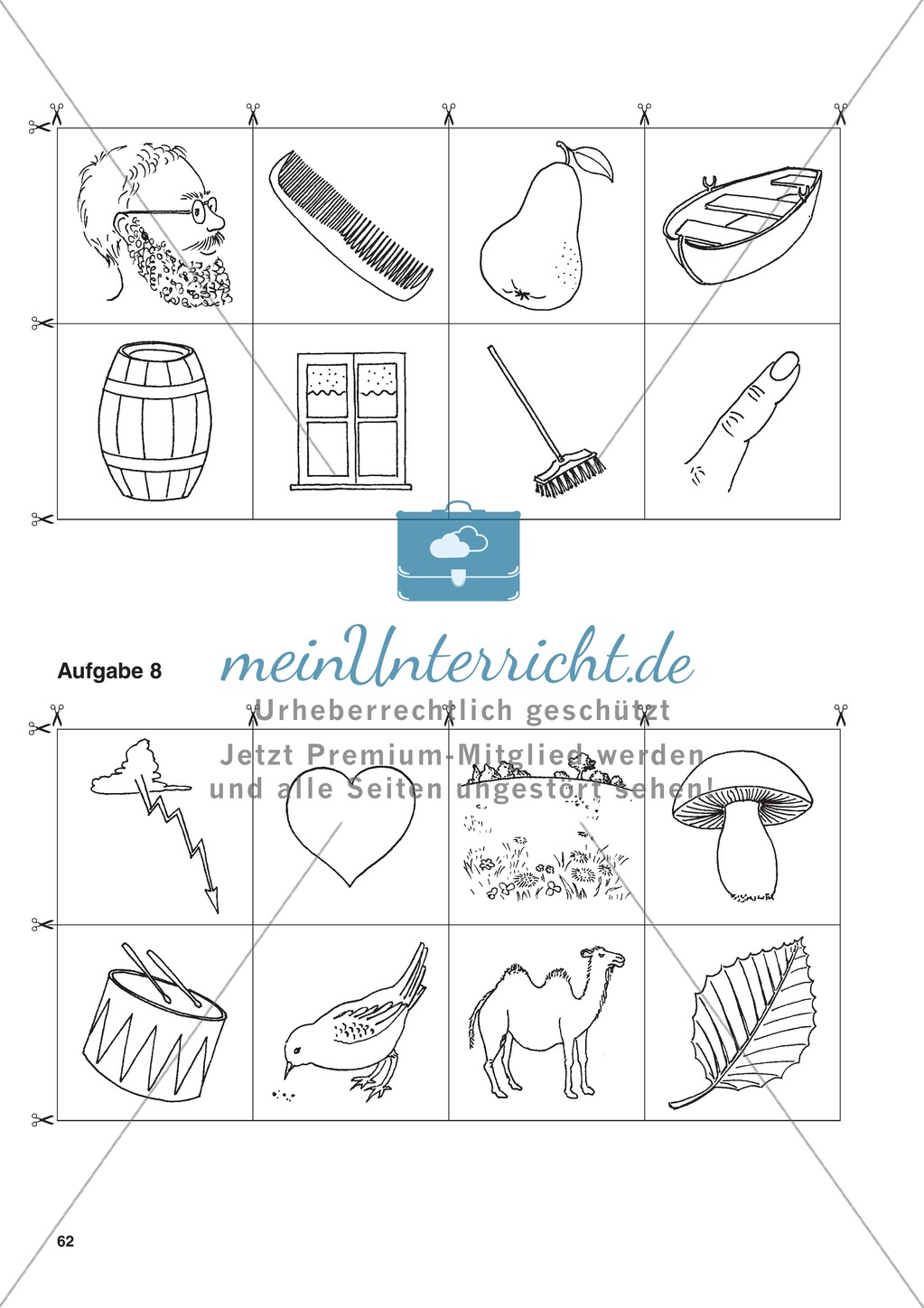 Anlaut erkennen: Didaktische Hinweise + Bildmaterial Preview 4
