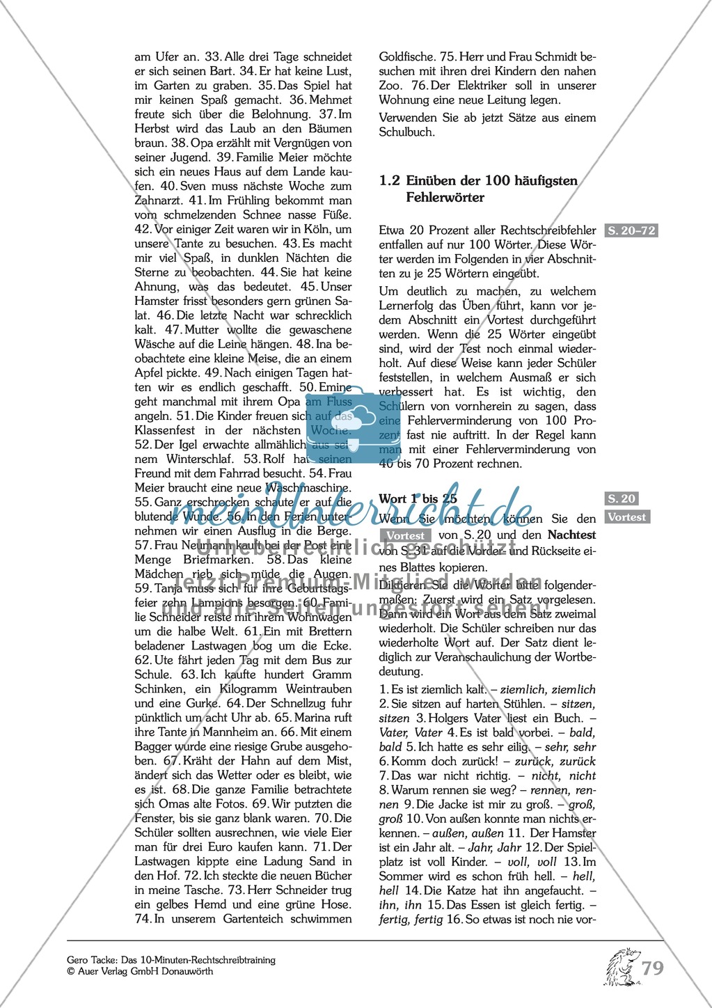 Groß- und Rechtschreibung - Wortarten: Arbeitsblatt + Erläuterung Preview 4