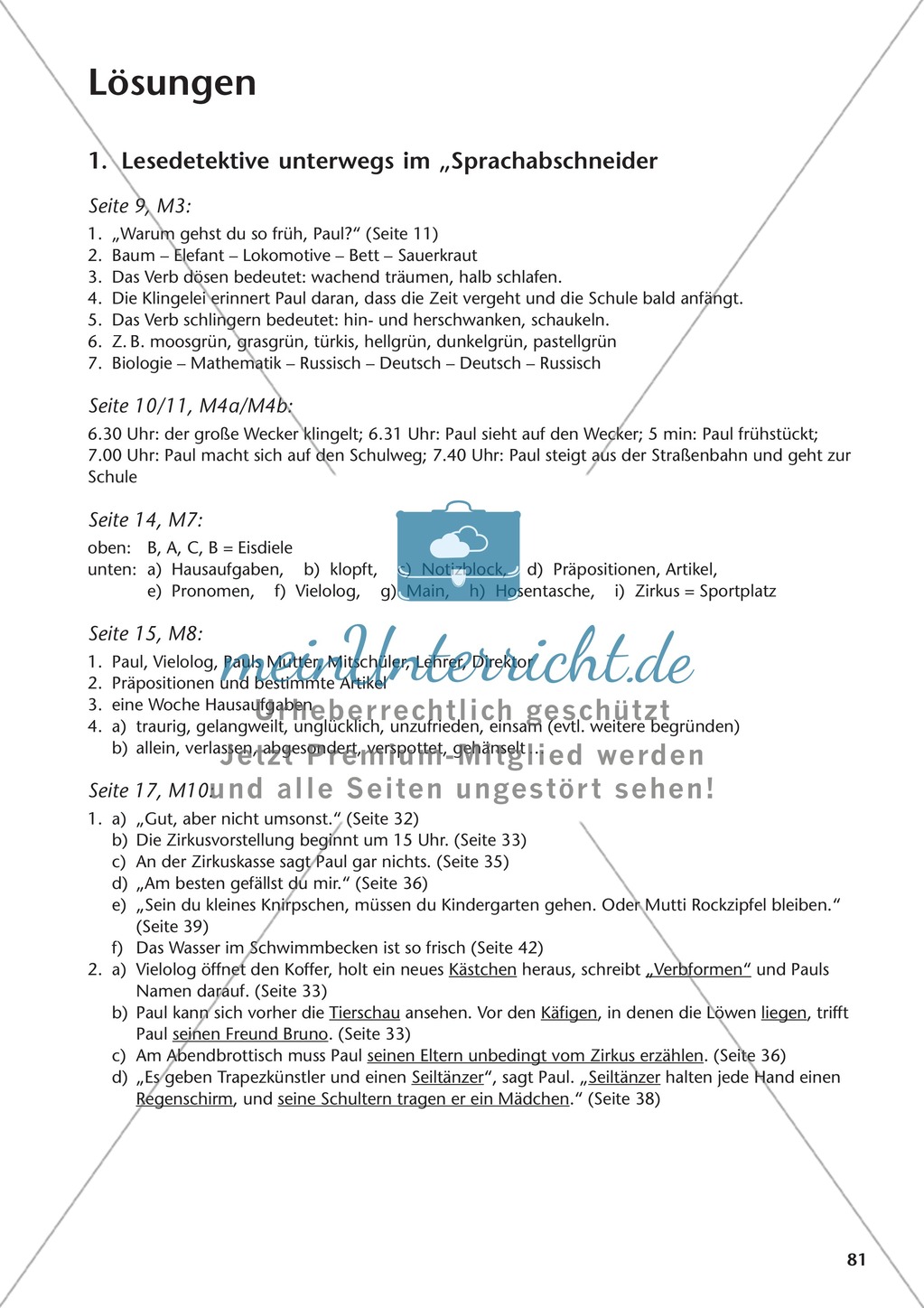 Fragen zum Roman