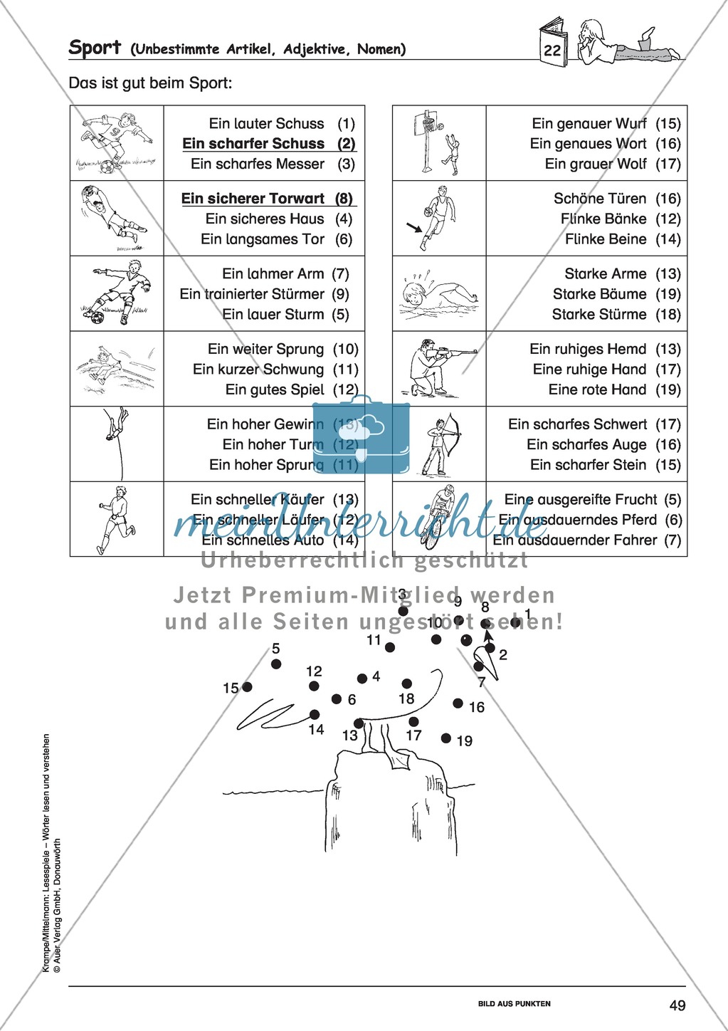 Mehrere Wörter mit Bild: Spielkarten + Lösung Preview 7