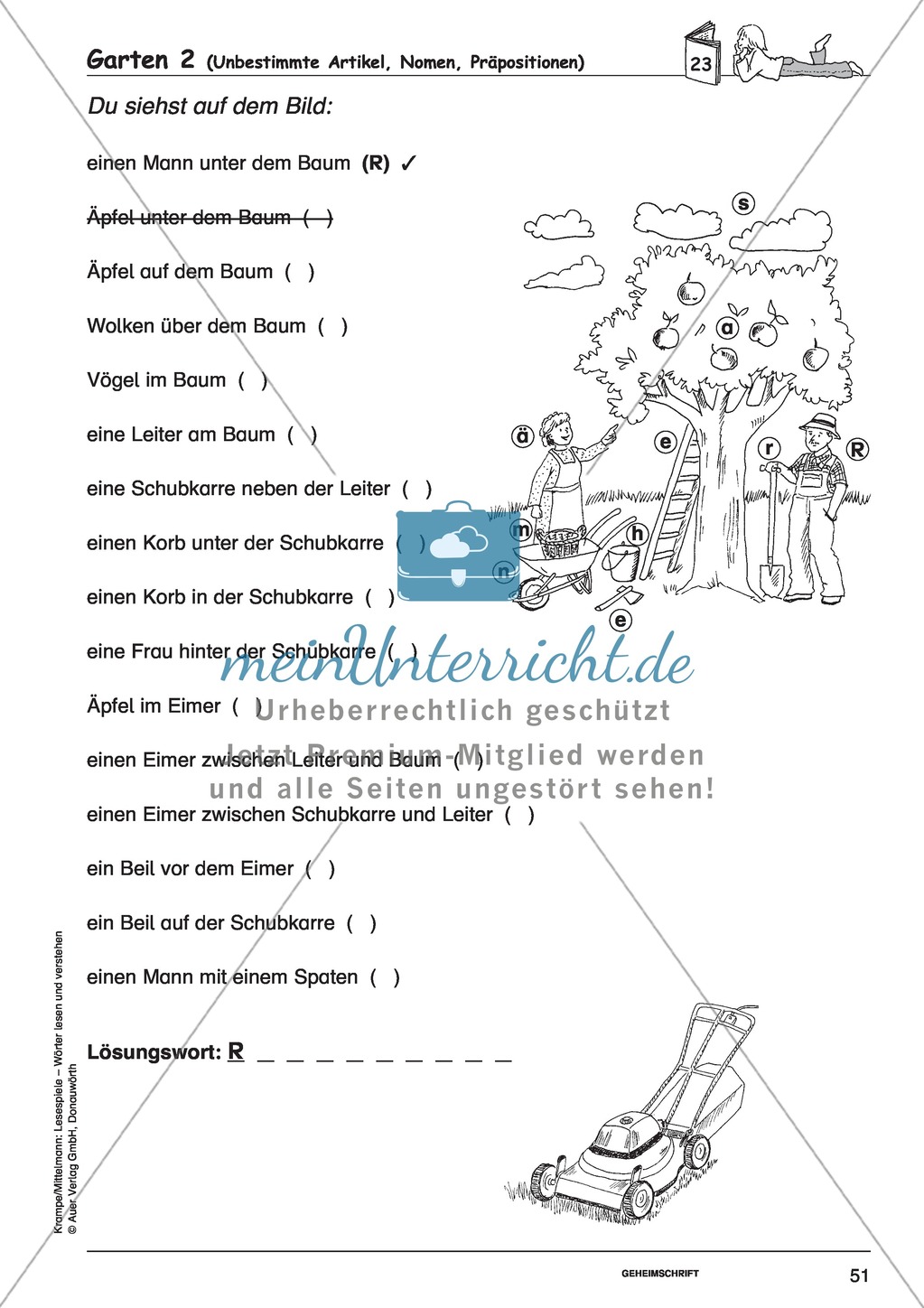 Mehrere Wörter mit Bild: Spielkarten + Lösung Preview 9
