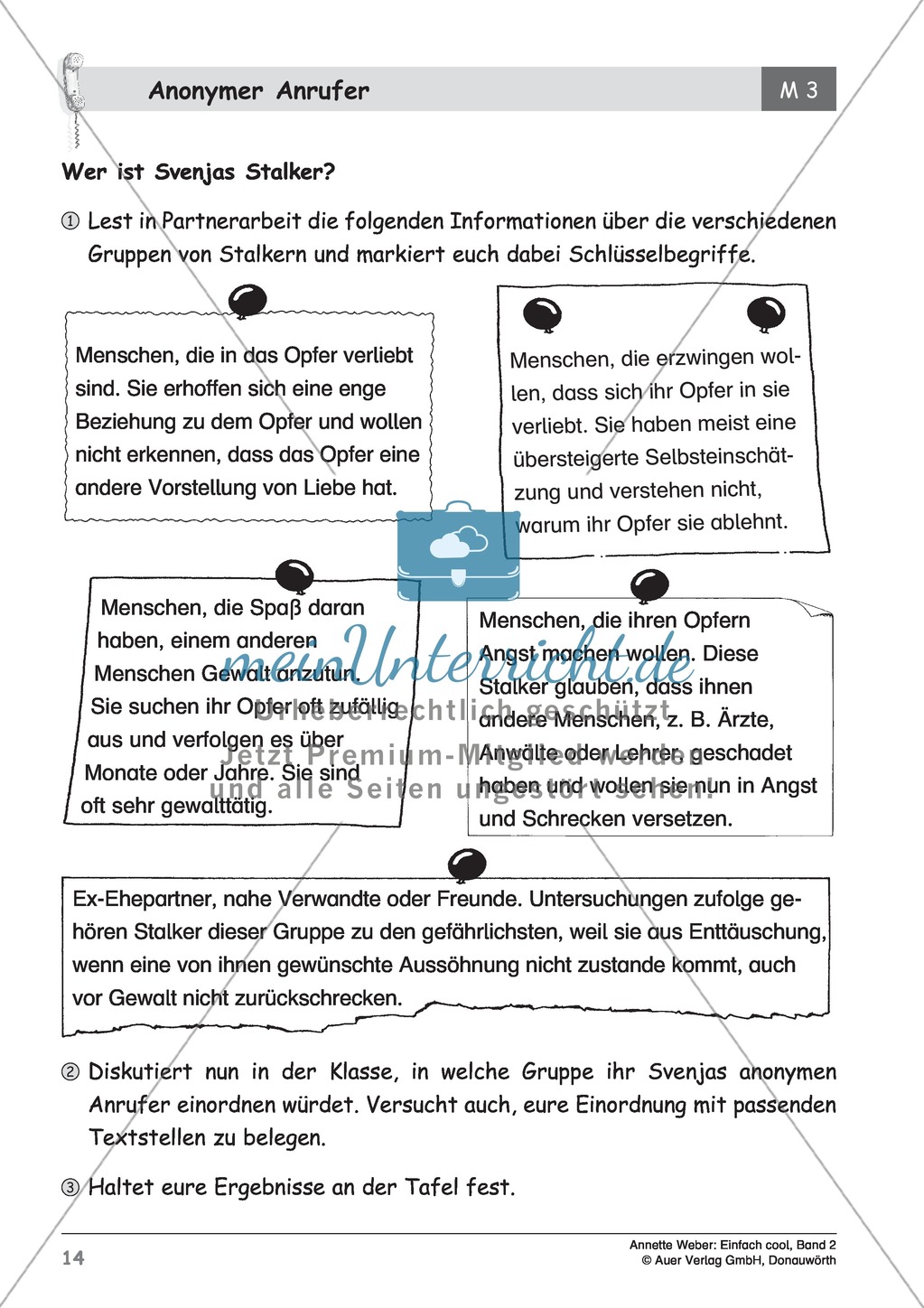 Kurzgeschichte "Danke, Paulchen": Lesetext Preview 1