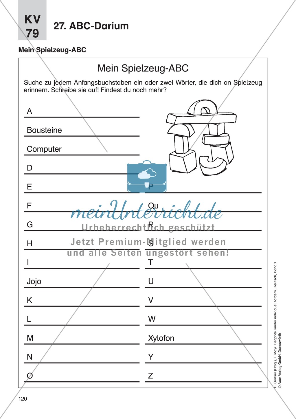 Wort- und Sprachspiele - ABC-Darium: Erläuterung + Übungen + Lösung Preview 3