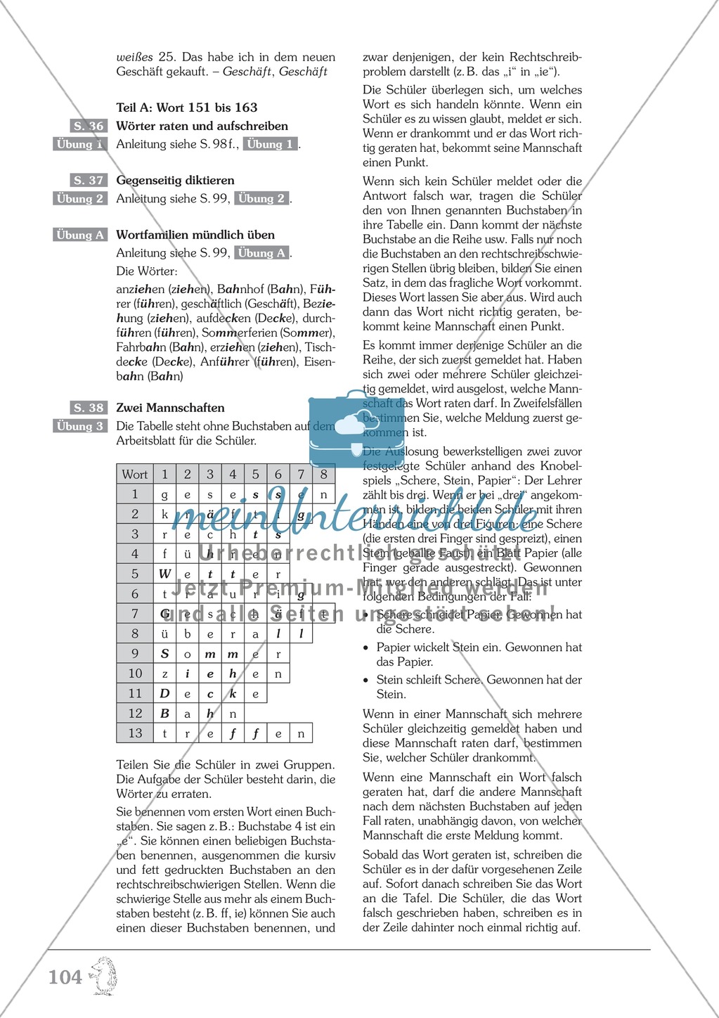 Einüben der 200 häufigsten Fehlerwörter - Wort 151-163: Arbeitsblätter + Erläuterung Preview 5
