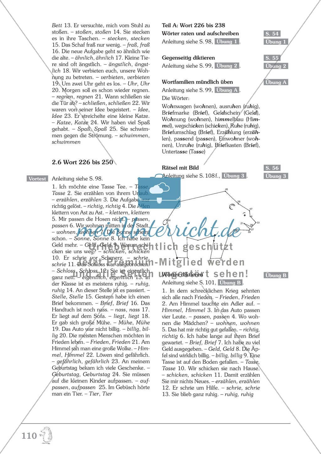 Einüben der 200 häufigsten Fehlerwörter - Wort 214-225: Arbeitsblätter + Erläuterung Preview 5