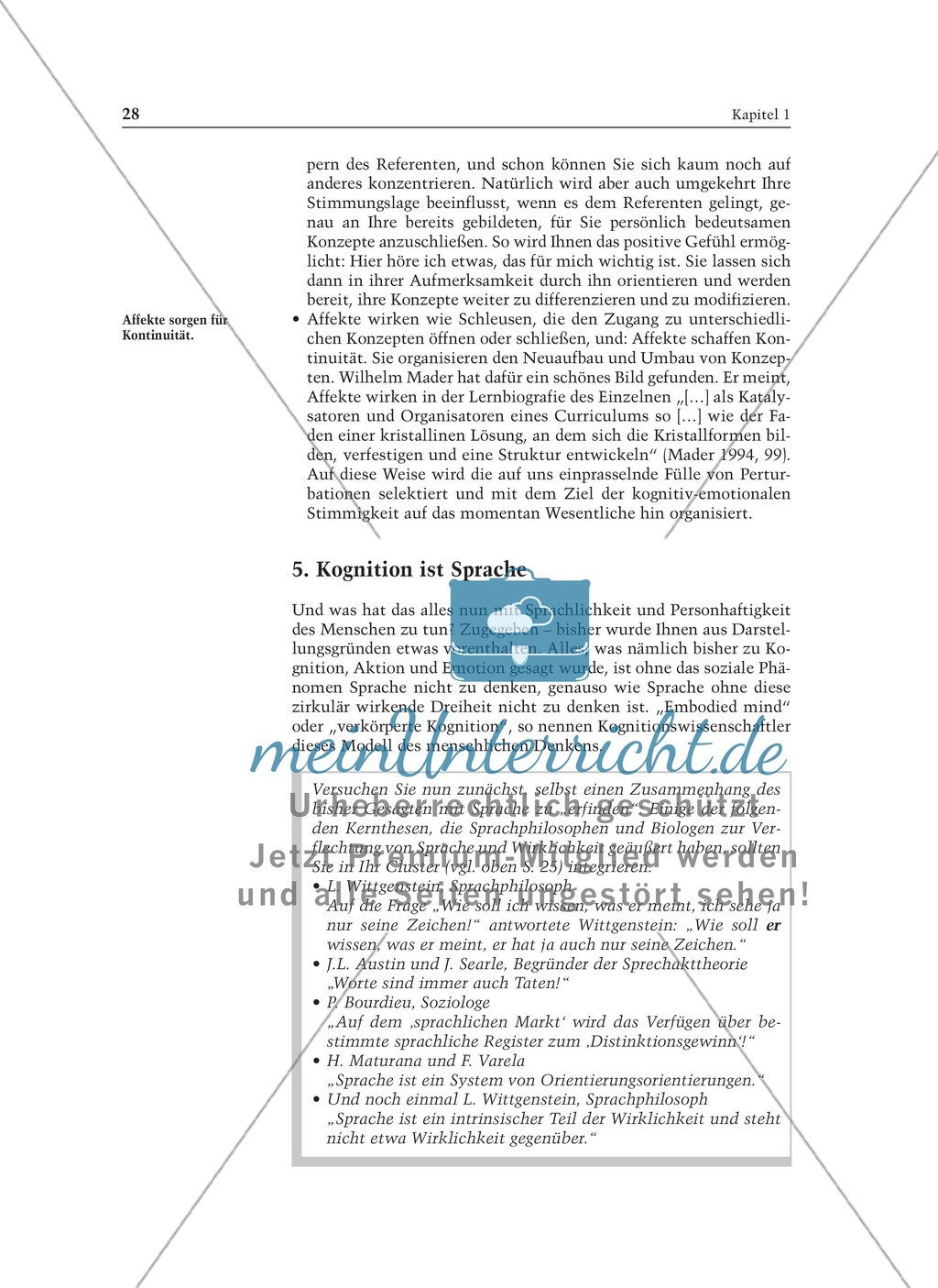 Zur Sprachlichkeit des Menschen: Informationstext für Lehrer Preview 5