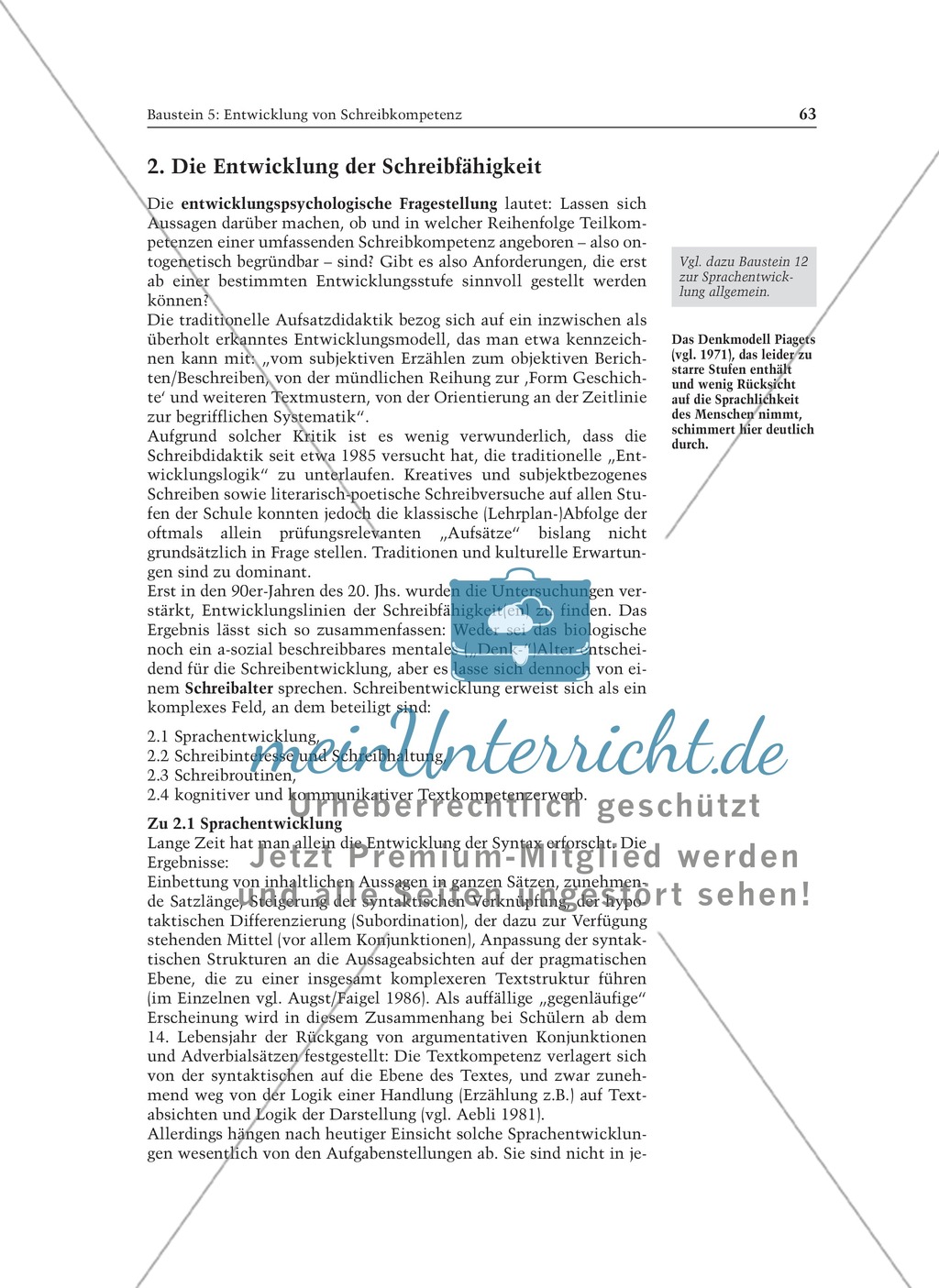 Entwicklung von Schreibkompetenz: Informationstext für Lehrer Preview 5