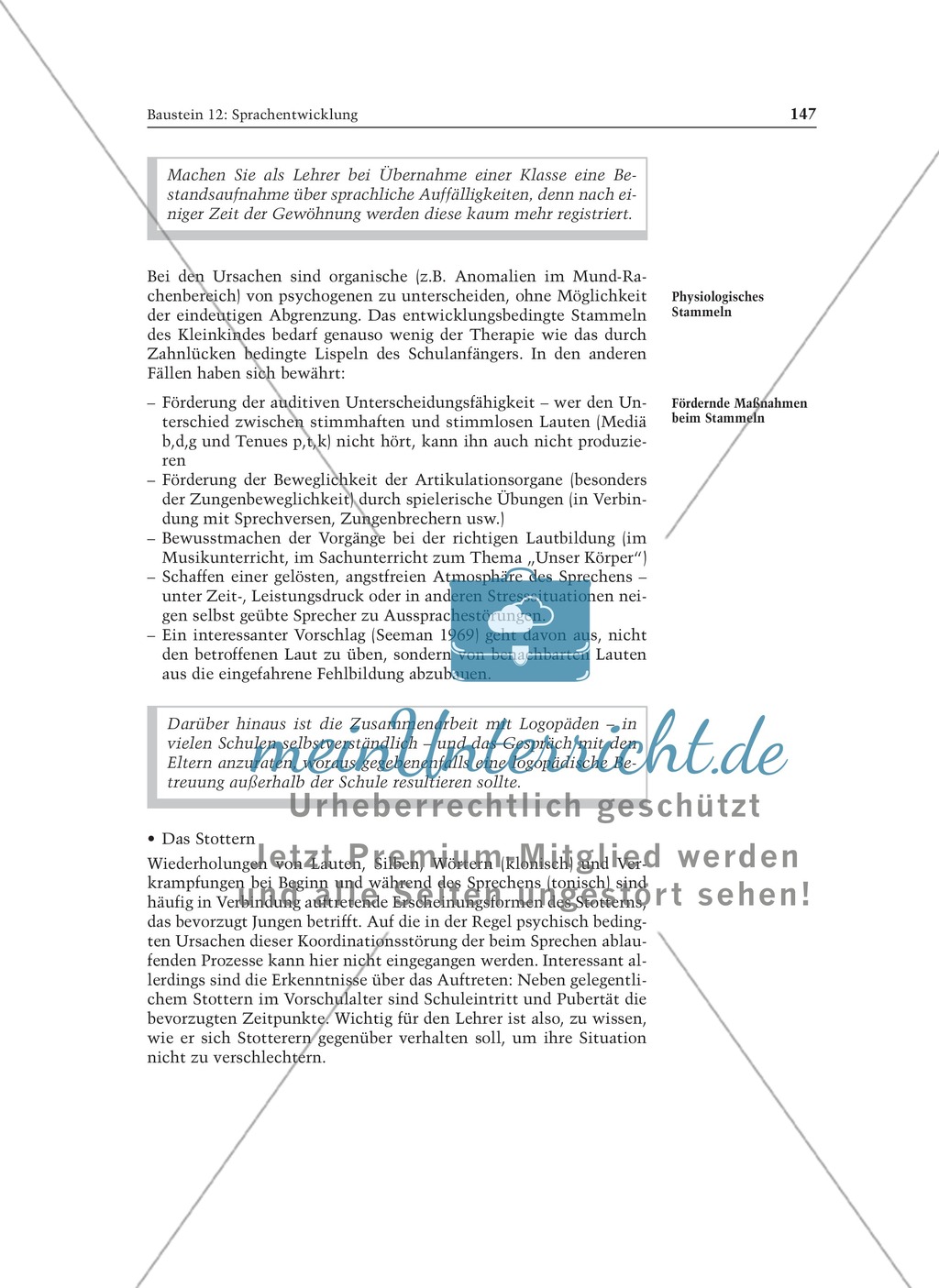 Sprachentwicklung: Informationstext für Lehrer Preview 10