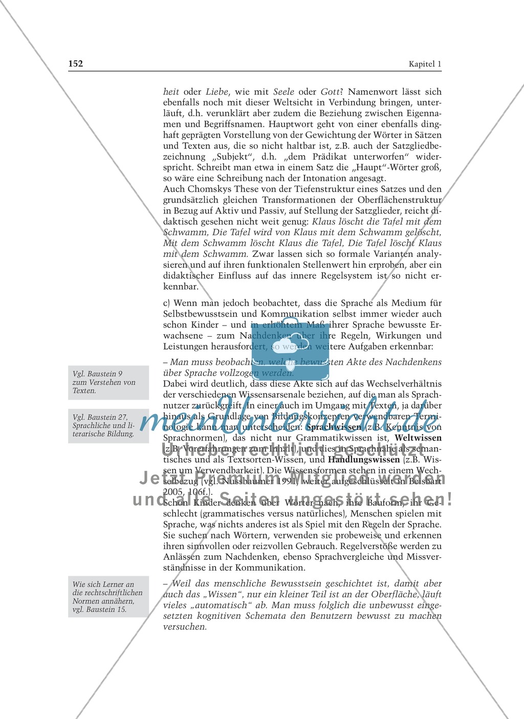 Über Sprache nachdenken - Achtsamkeit und Regelkonstruktion: Informationstext für Lehrer Preview 4