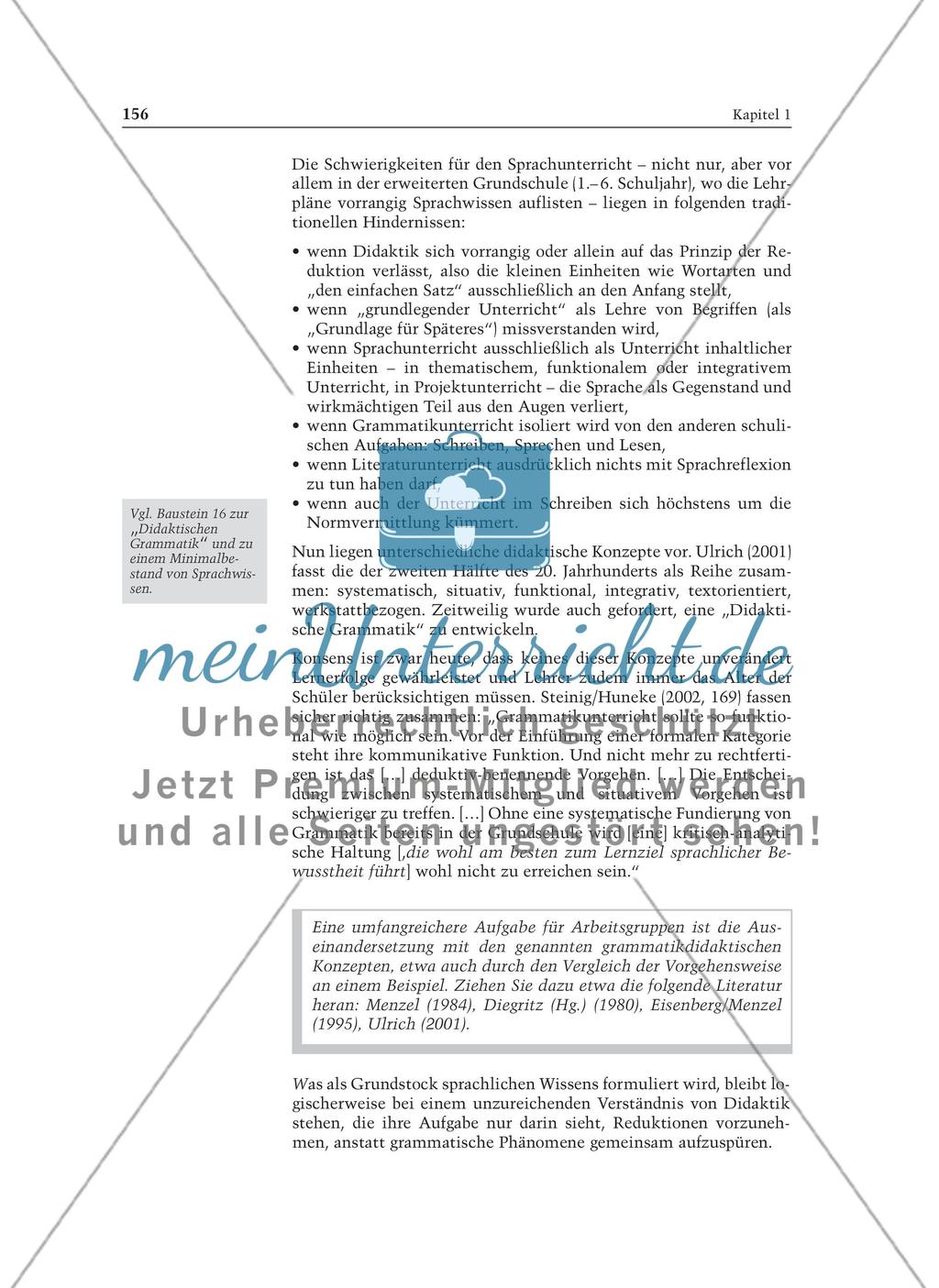 Über Sprache nachdenken - Achtsamkeit und Regelkonstruktion: Informationstext für Lehrer Preview 8