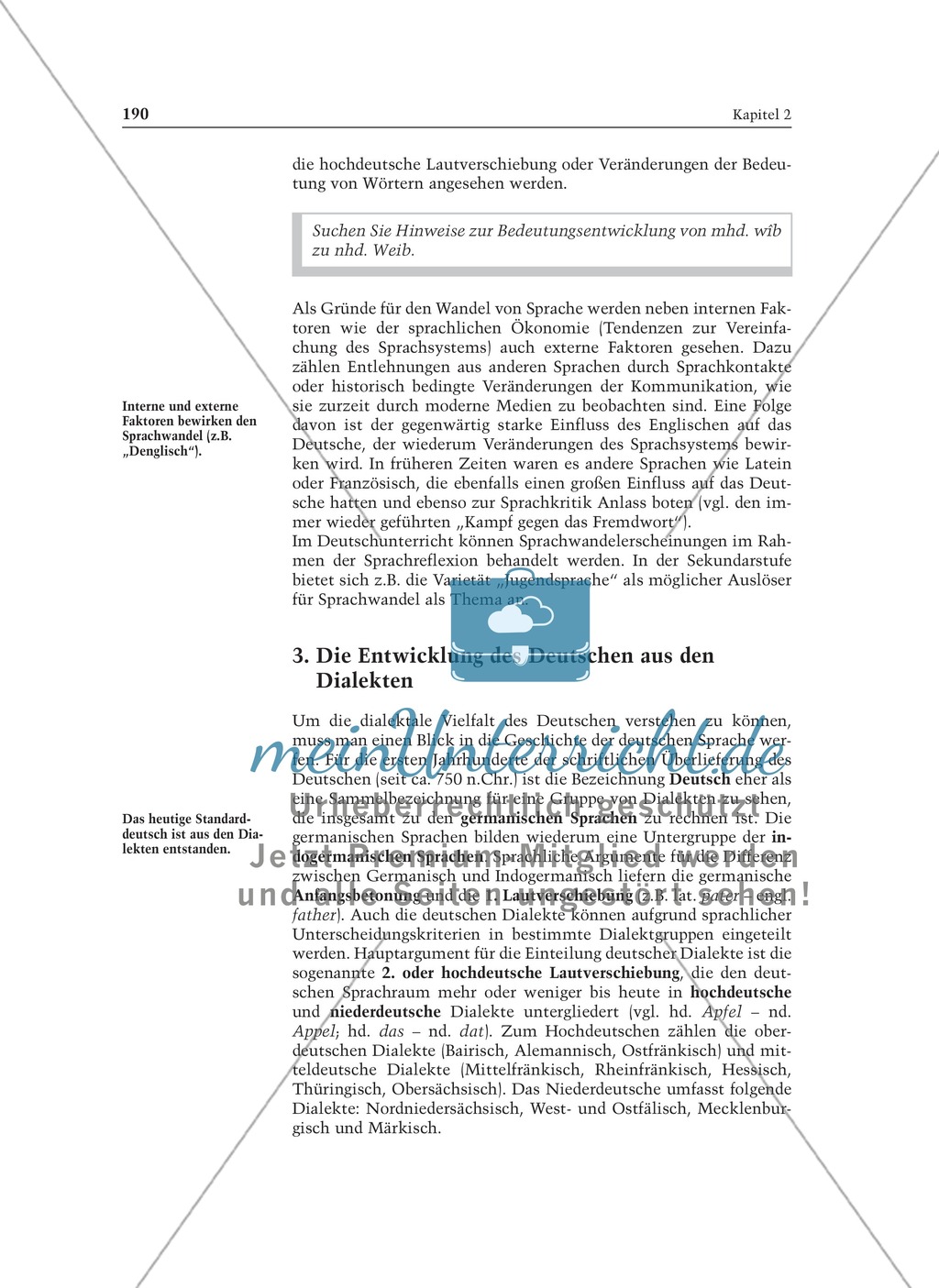 Sprachvielfalt und Sprachwandel: Informationstext für Lehrer Preview 5