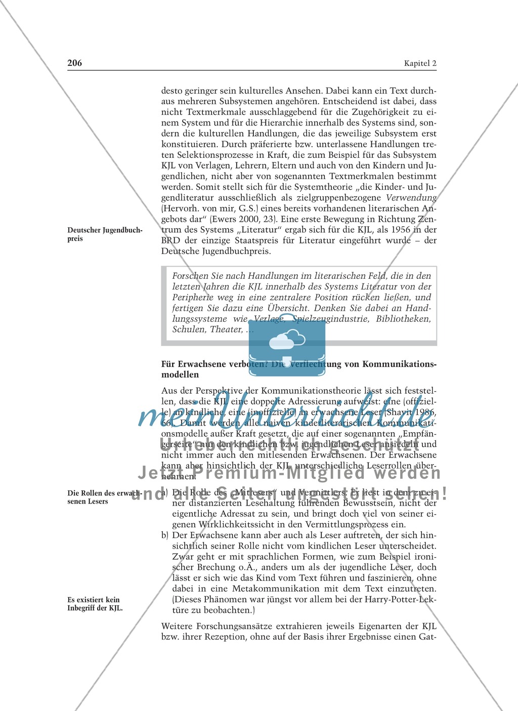 Kinder- und Jugendliteratur: Informationstext für Lehrer Preview 3