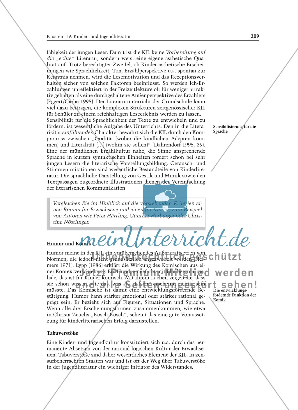 Kinder- und Jugendliteratur: Informationstext für Lehrer Preview 6