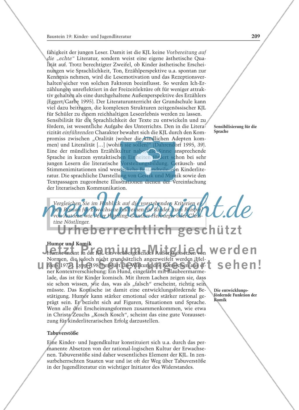 Kinder- und Jugendliteratur: Informationstext für Lehrer Preview 6