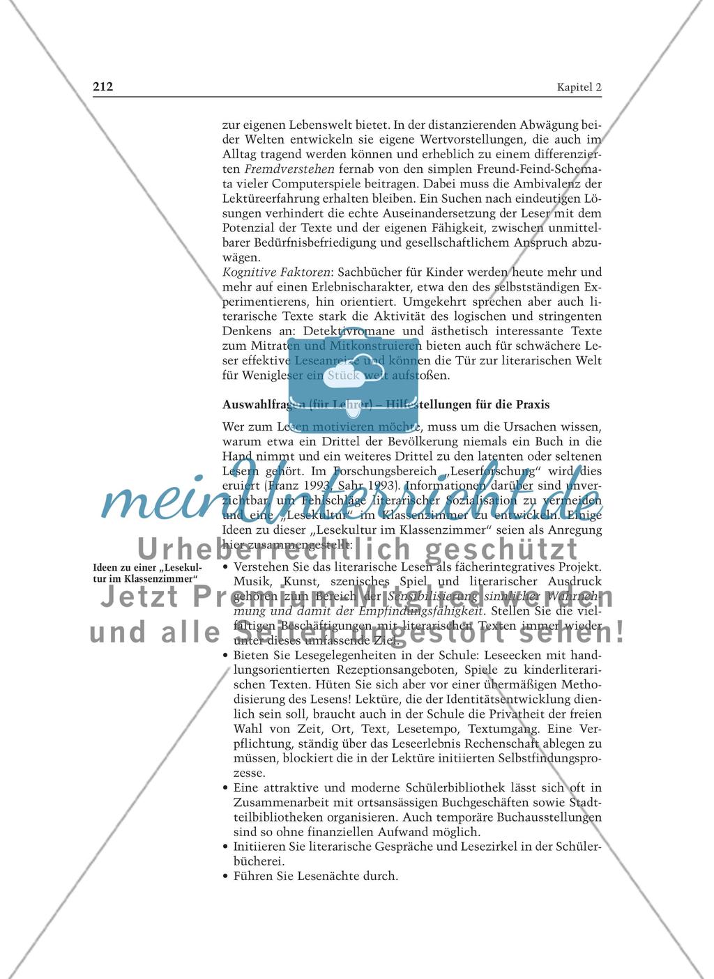 Kinder- und Jugendliteratur: Informationstext für Lehrer Preview 9