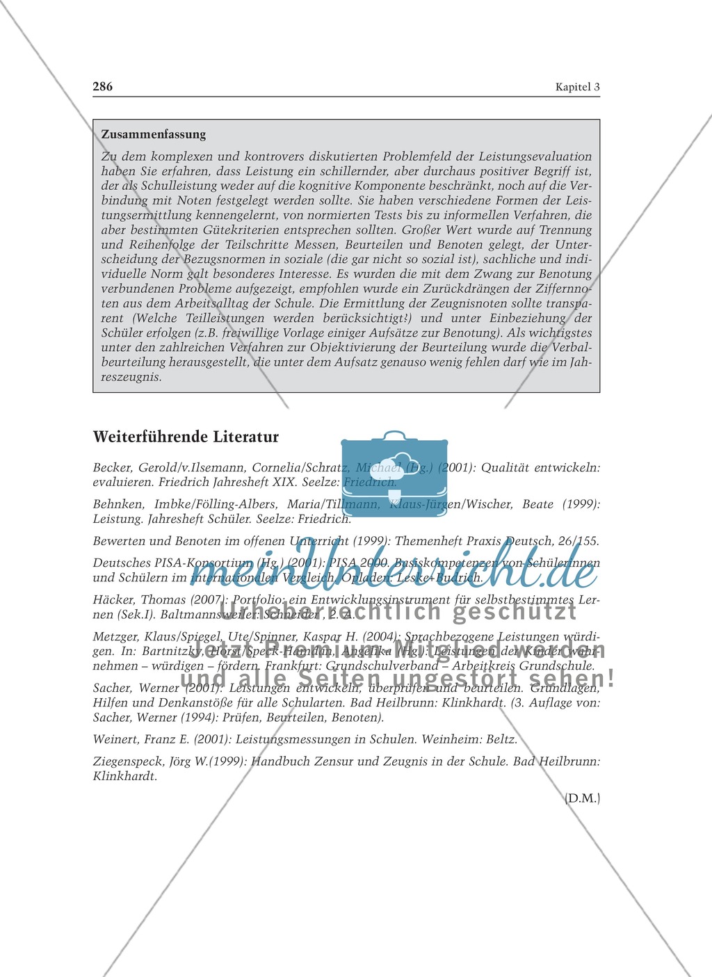 Lernergebnisse feststellen: Sinn und Grenzen von Evaluation und Leistungsbeurteilung: Informationstext für Lehrer Preview 10