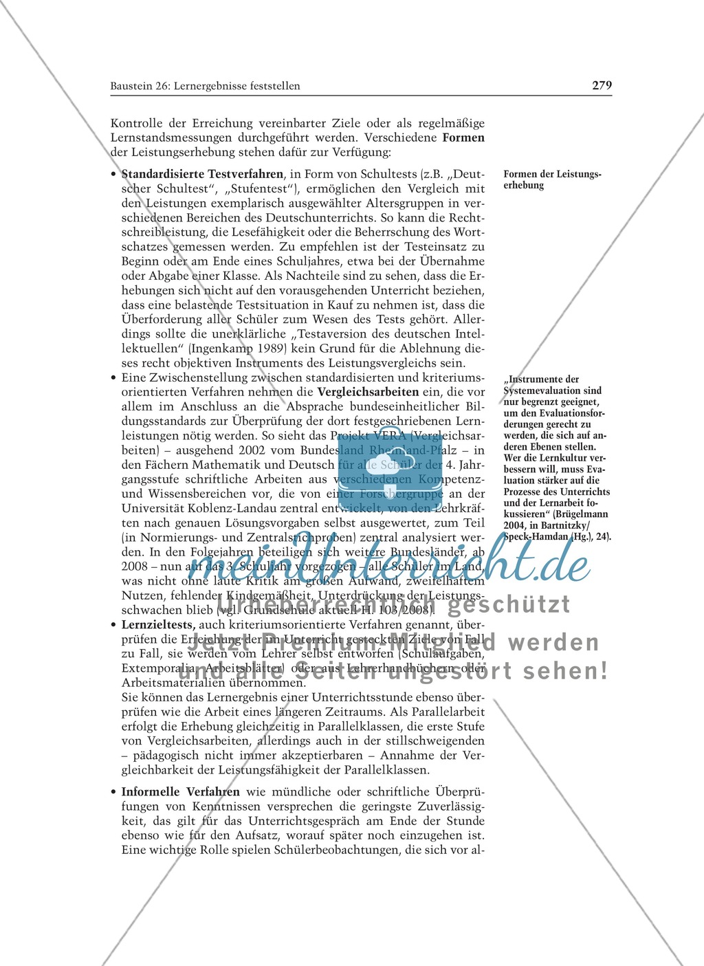 Lernergebnisse feststellen: Sinn und Grenzen von Evaluation und Leistungsbeurteilung: Informationstext für Lehrer Preview 3