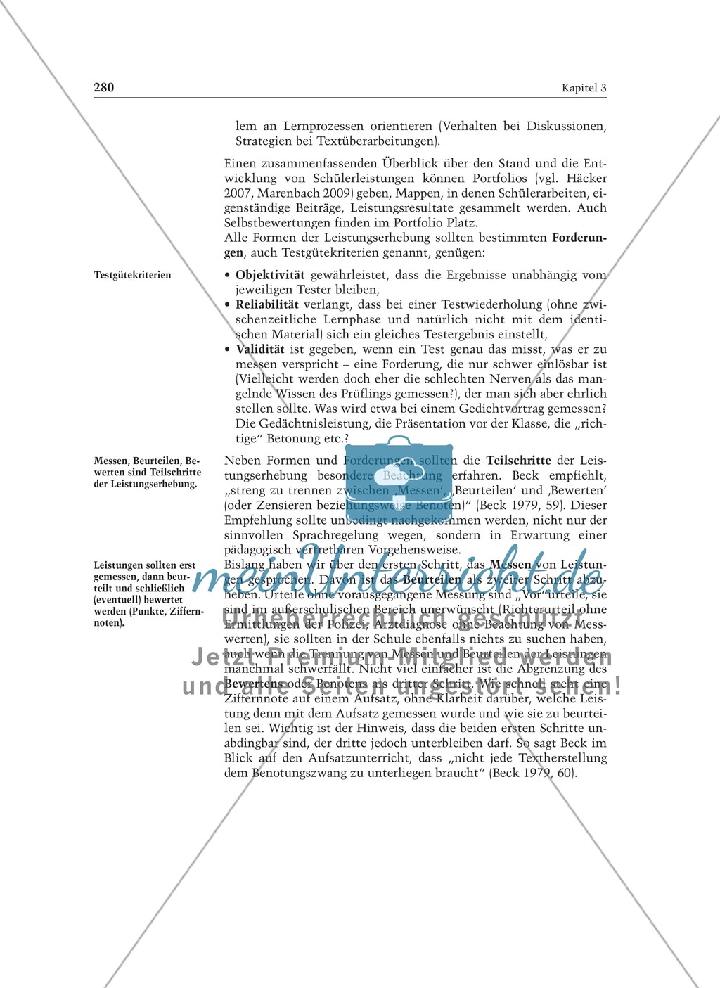 Lernergebnisse feststellen: Sinn und Grenzen von Evaluation und Leistungsbeurteilung: Informationstext für Lehrer Preview 4