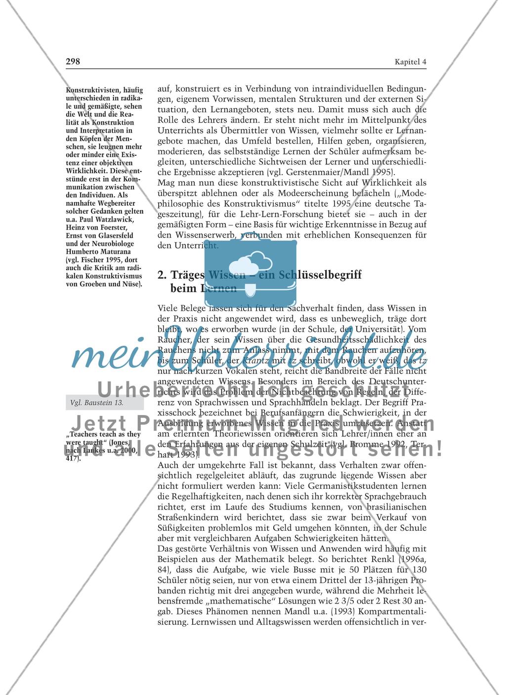 Der Beitrag der Lehr-Lern-Forschung zum Verständnis sprachlichen Lernens: Informationstext für Lehrer Preview 2