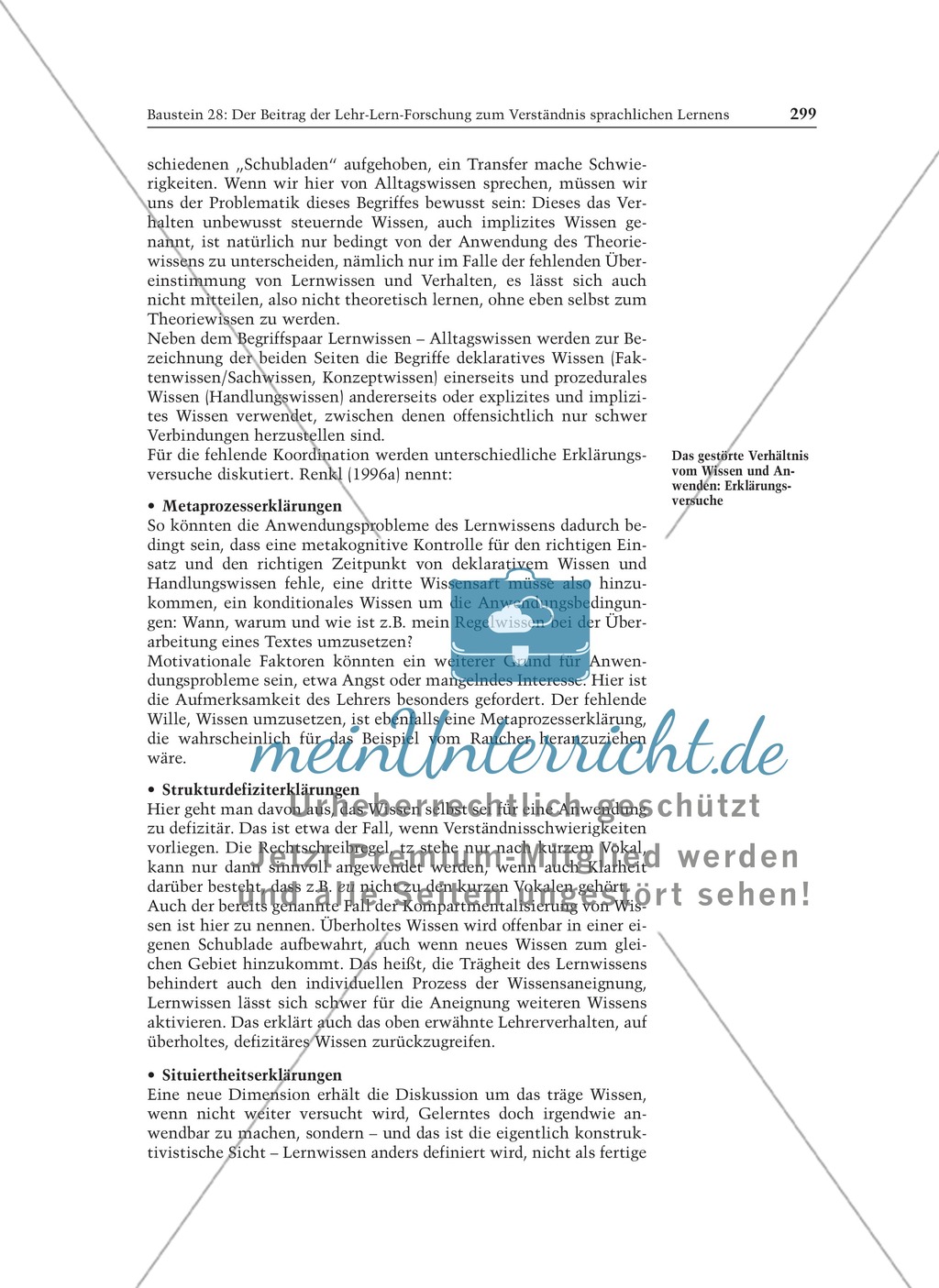 Der Beitrag der Lehr-Lern-Forschung zum Verständnis sprachlichen Lernens: Informationstext für Lehrer Preview 3
