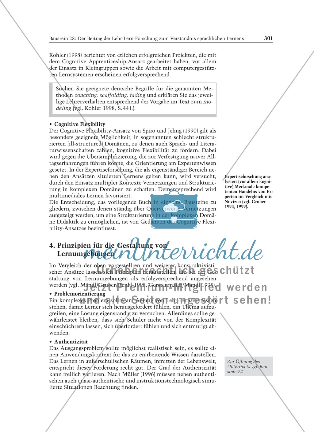 Der Beitrag der Lehr-Lern-Forschung zum Verständnis sprachlichen Lernens: Informationstext für Lehrer Preview 5