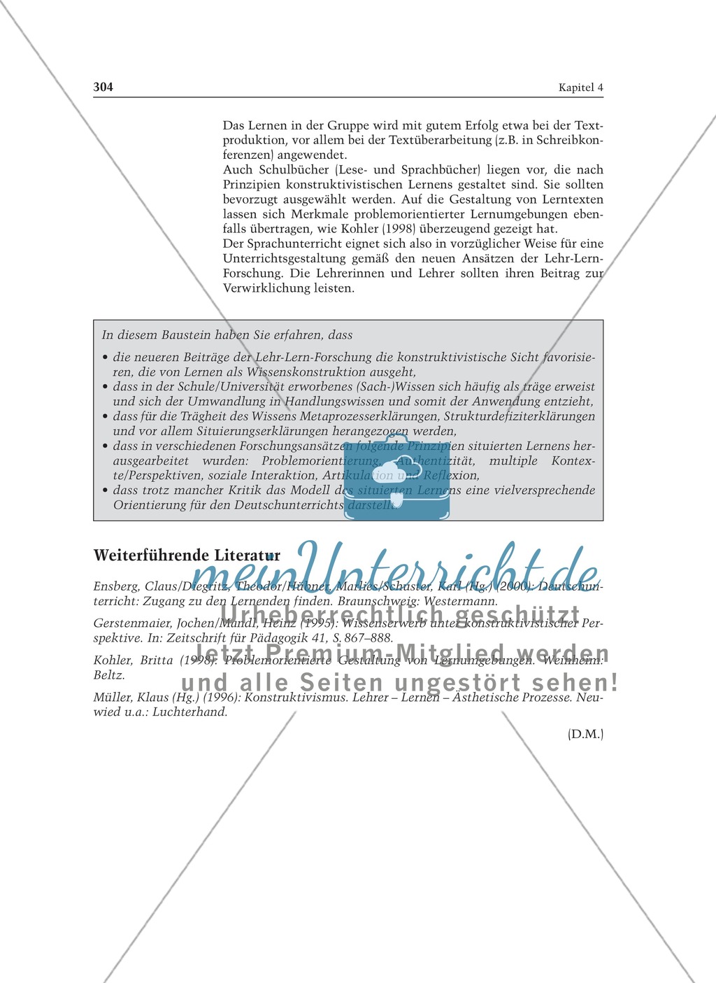 Der Beitrag der Lehr-Lern-Forschung zum Verständnis sprachlichen Lernens: Informationstext für Lehrer Preview 8