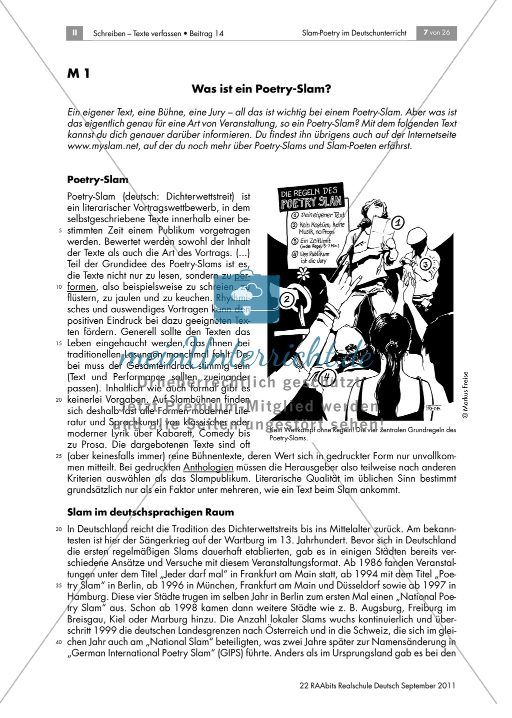 Poetry-Slam - Was ist das? Preview 1