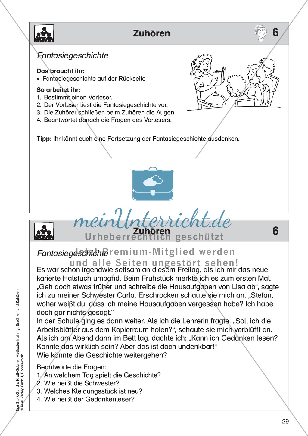Zuhören: Fantasiegeschichte Preview 1