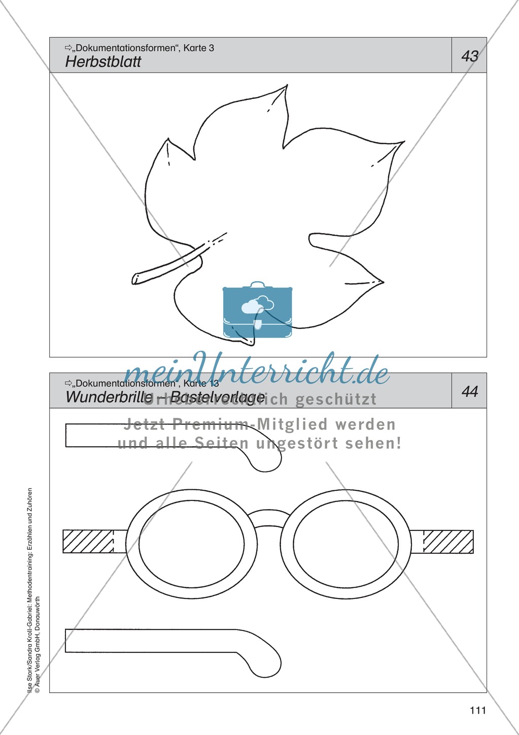 Dokumentationsformen: Herbstblatt Preview 2