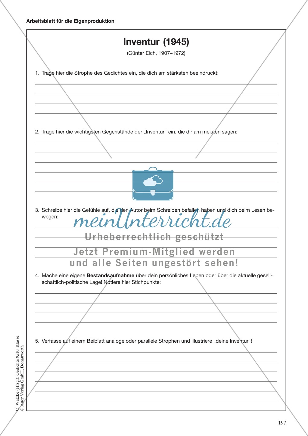 Politische Lyrik von Celan, Hermlin: Sachanalyse + didaktische Analyse + Verlaufsplanung + Weiterführung Preview 4