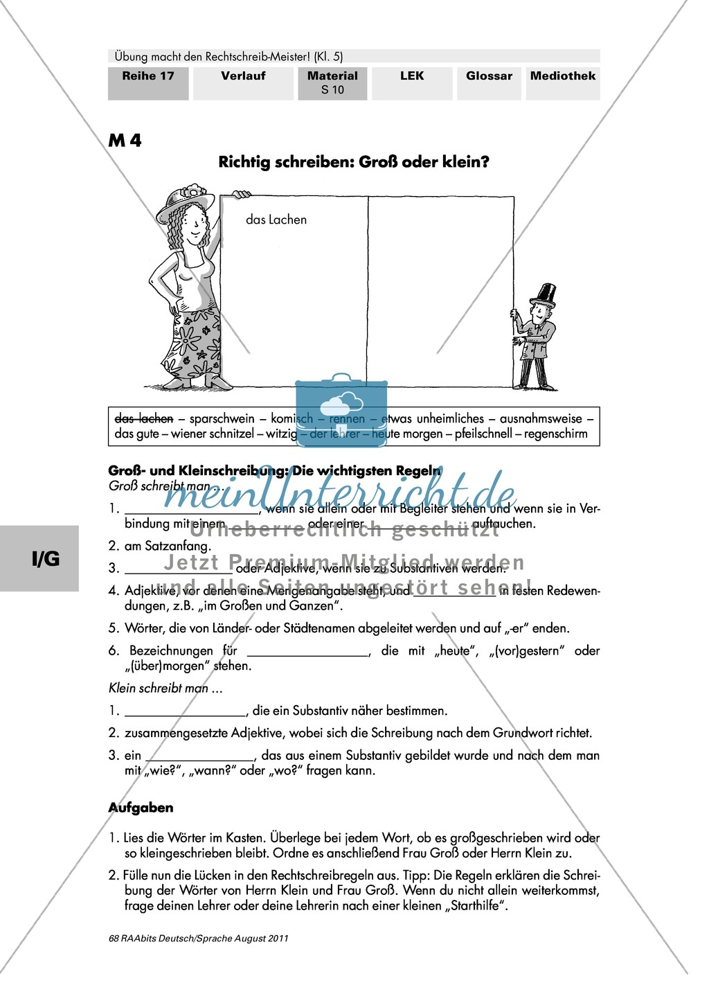 Kennenlernen gro? kleinschreibung